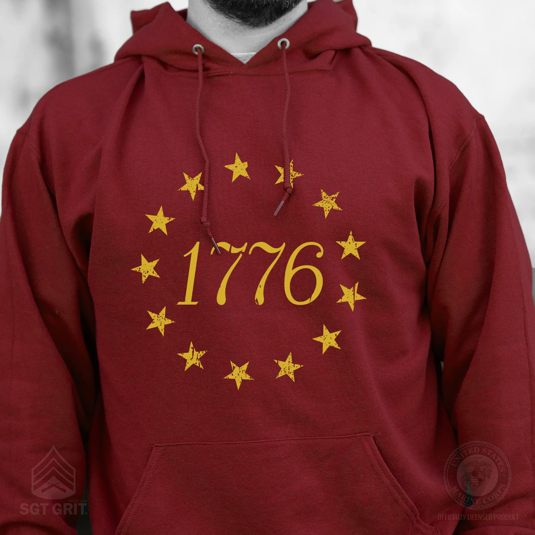 1776 Betsy Ross Flag Hoodie - Image 12