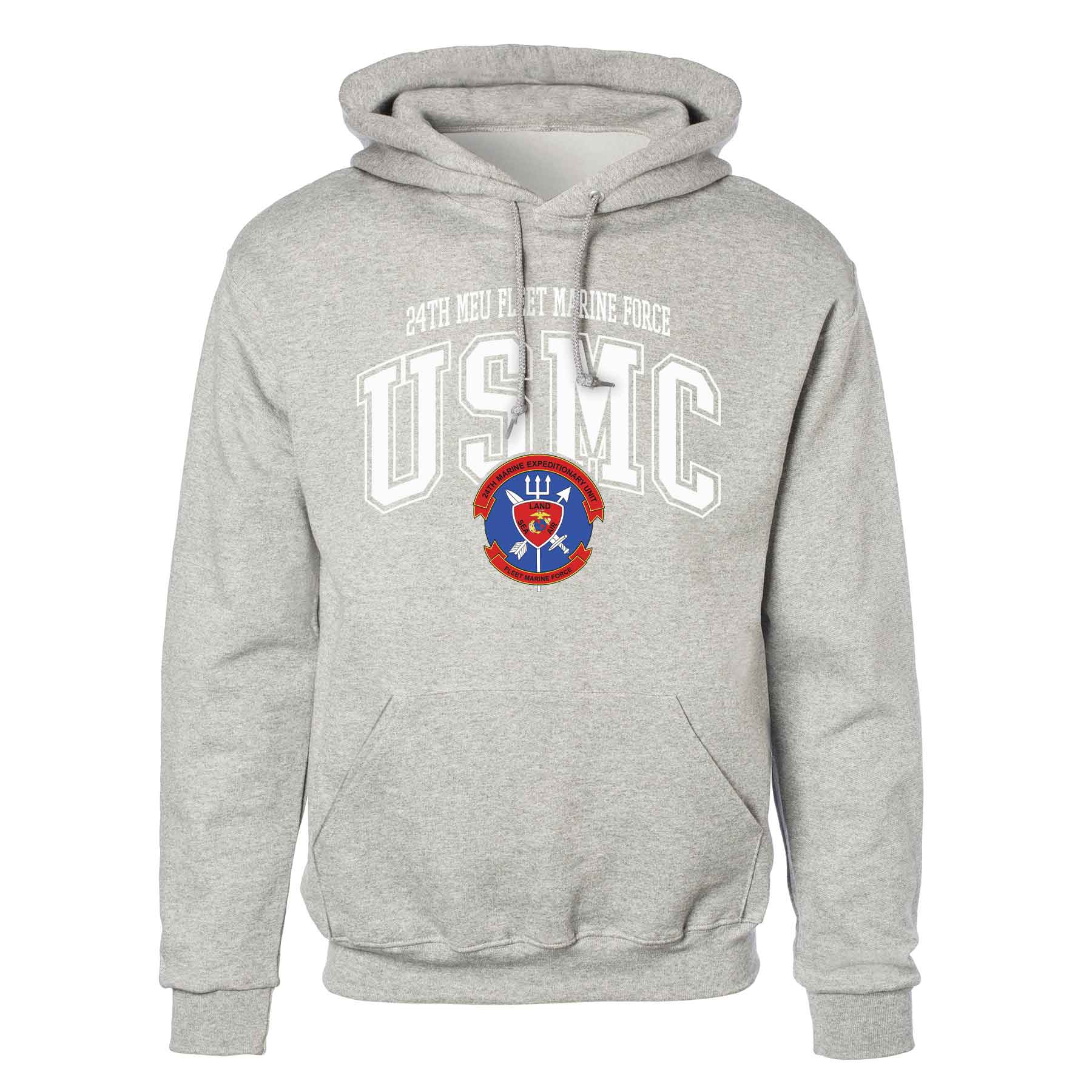 24th MEU Fleet Marine Force Arched Hoodie - Image 2