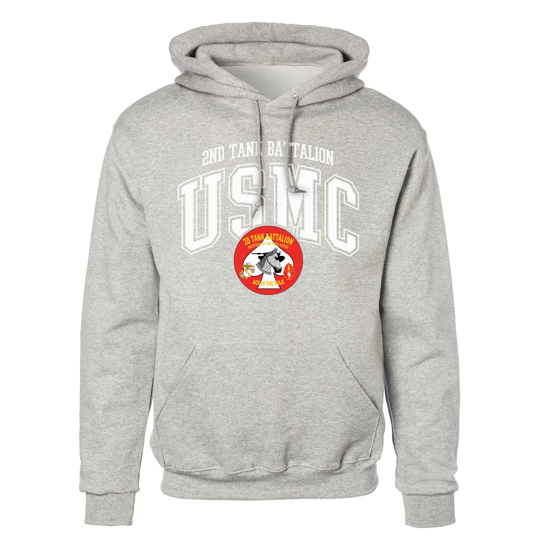 2nd Tank Battalion Arched Hoodie - Image 2
