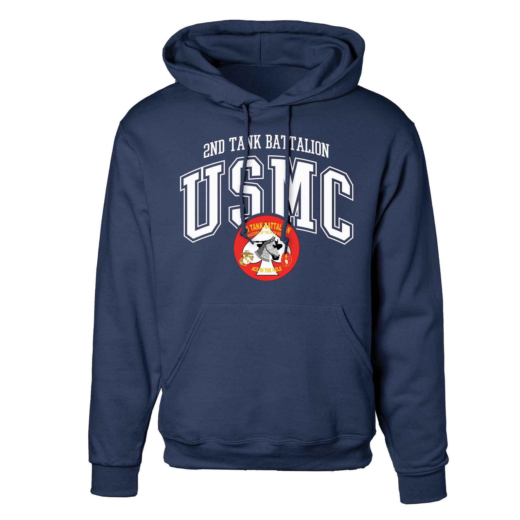 2nd Tank Battalion Arched Hoodie - Image 3