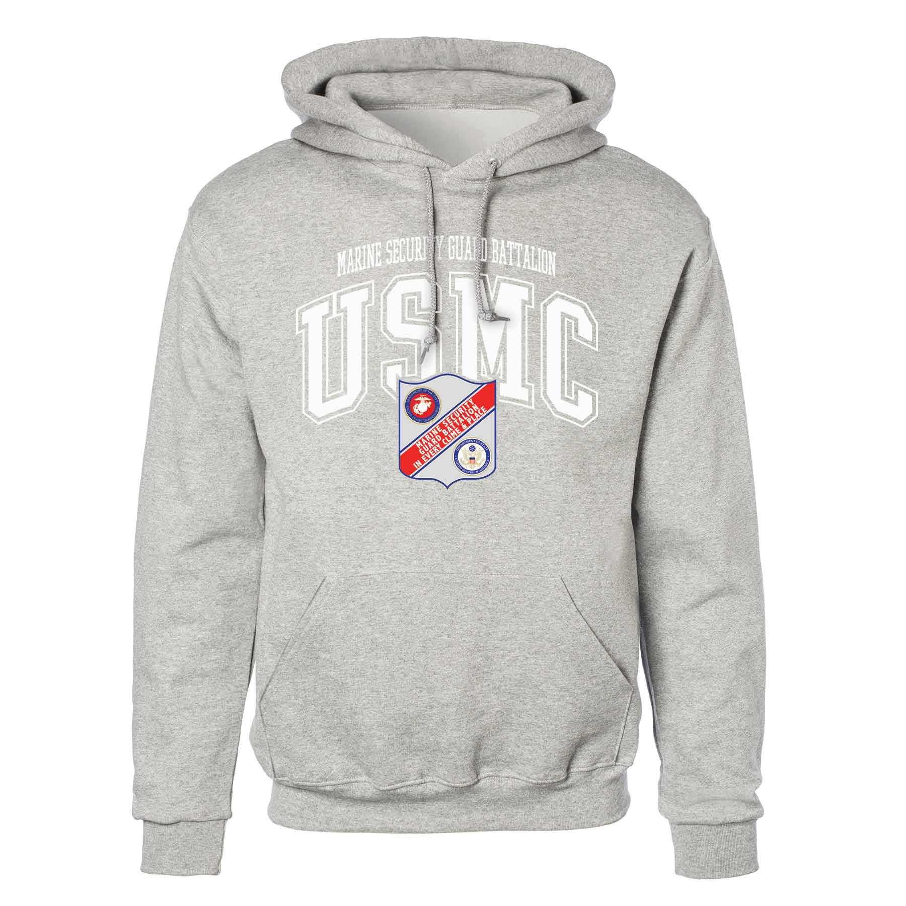 Marine Security Guard Arched Hoodie - Image 2