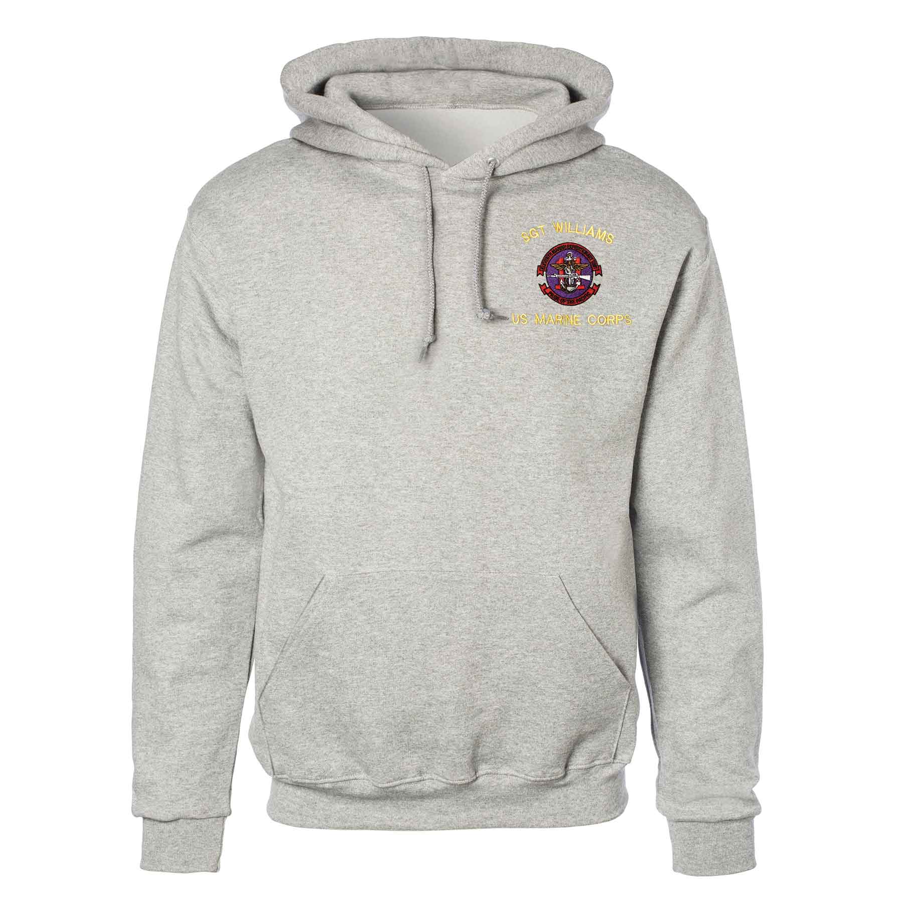 11TH MEU Pride Of The Pacific Embroidered Hoodie - Image 2
