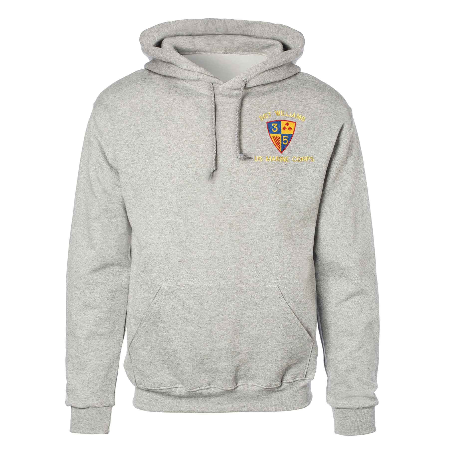 3rd Battalion 5th Marines Embroidered Hoodie - Image 2