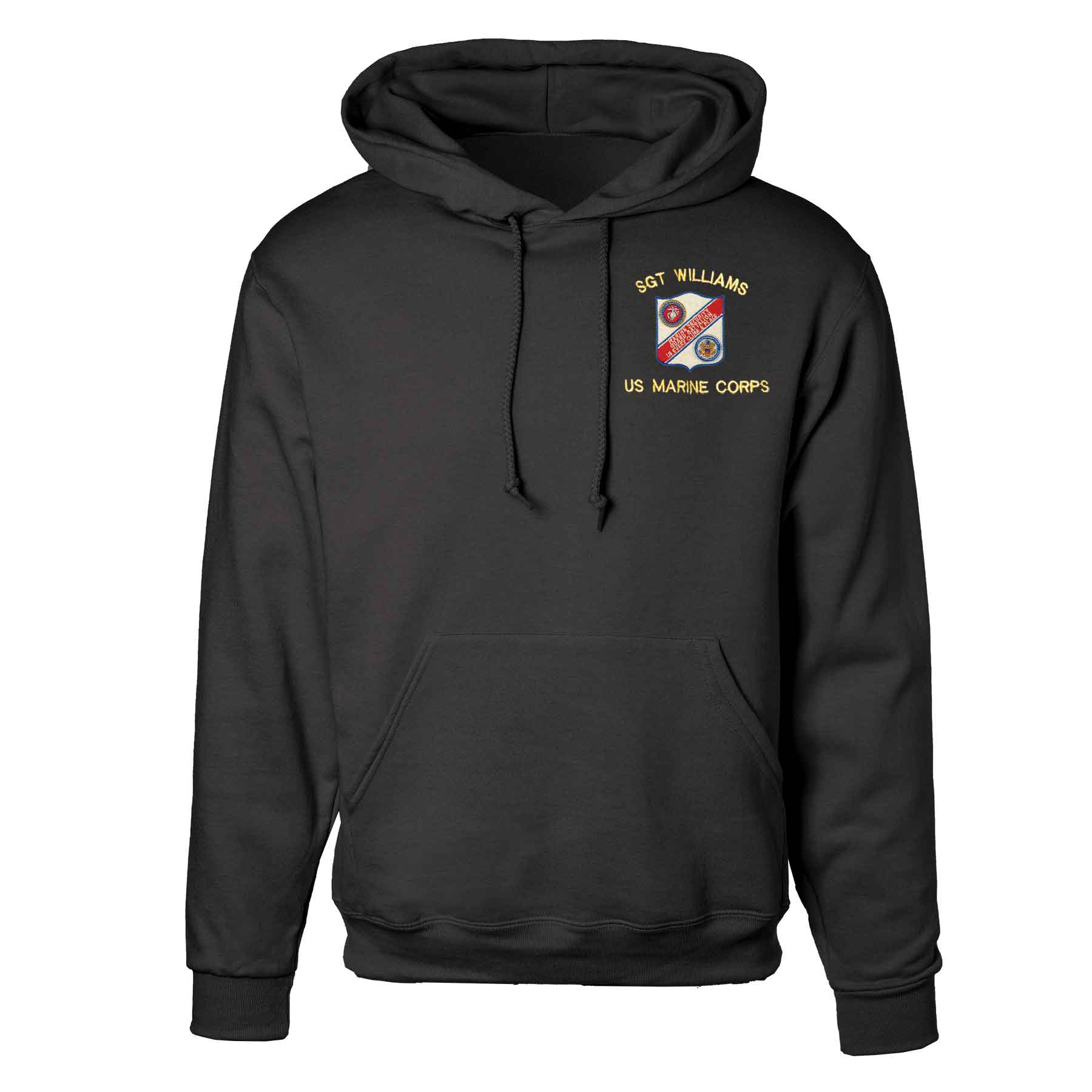 Marine Security Guard Embroidered Hoodie