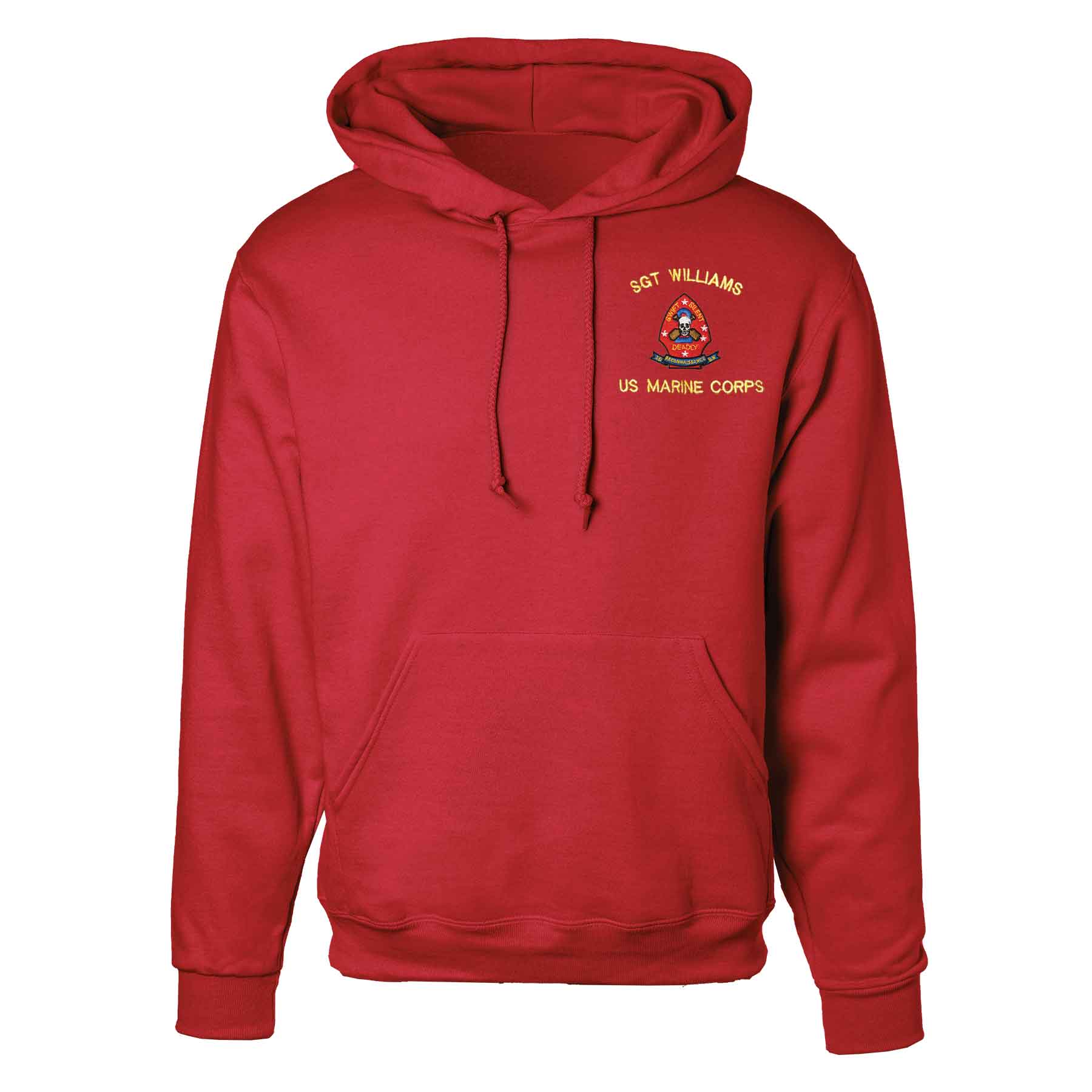 2nd Reconnaissance Battalion Embroidered Hoodie - Image 5
