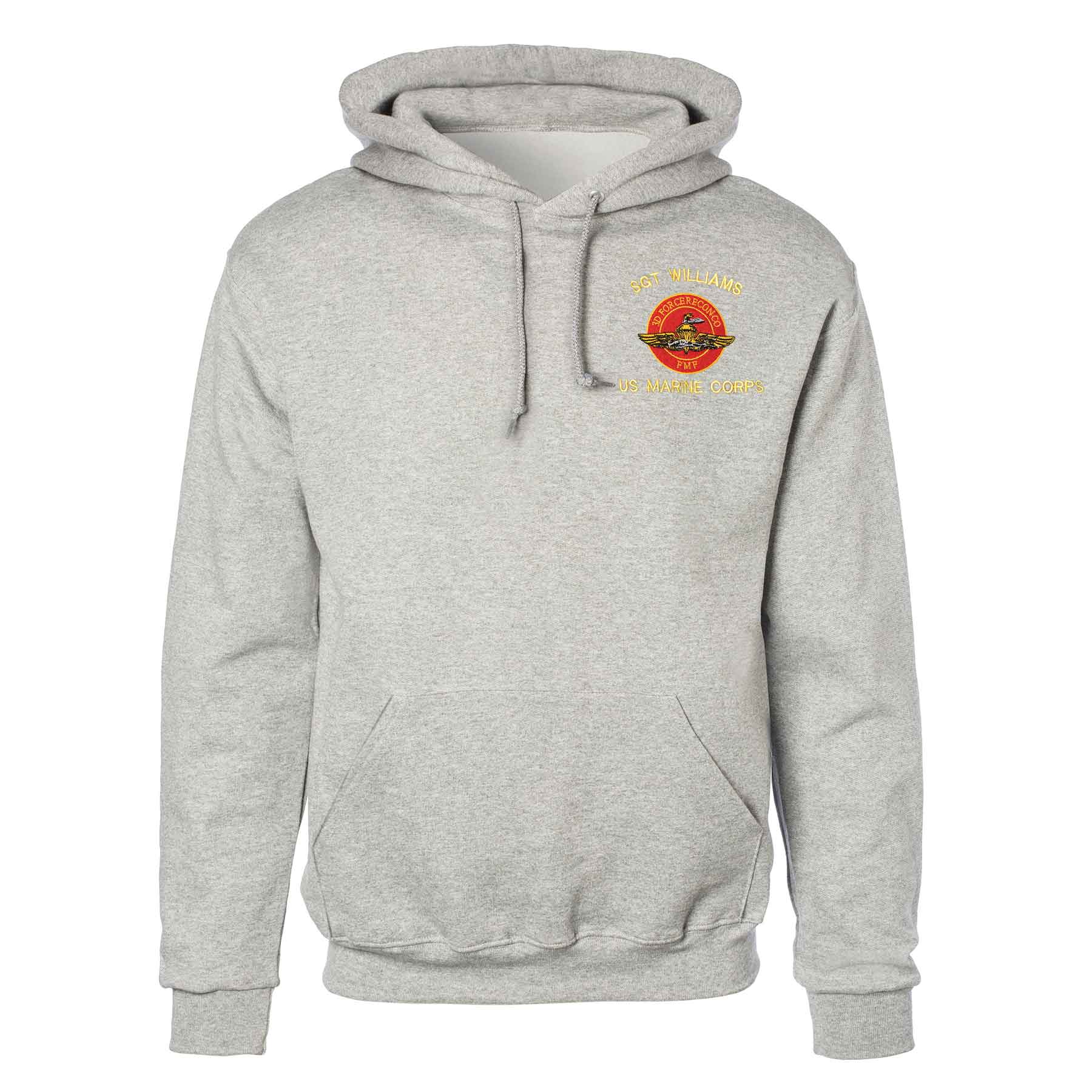 2nd Force Reconnaissance Co Embroidered Hoodie - Image 2
