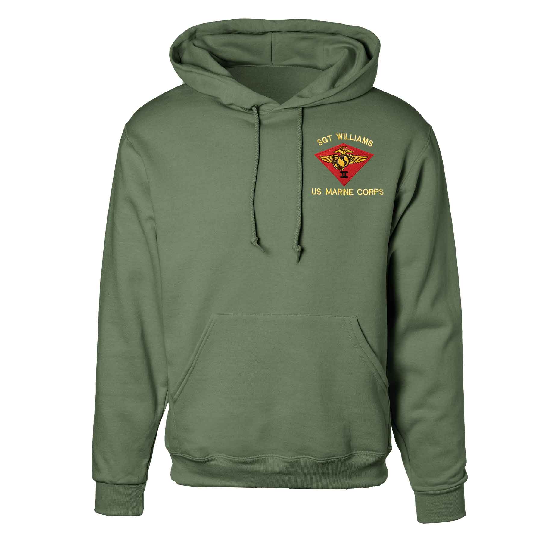 2nd Marine Air Wing Embroidered Hoodie - Image 4