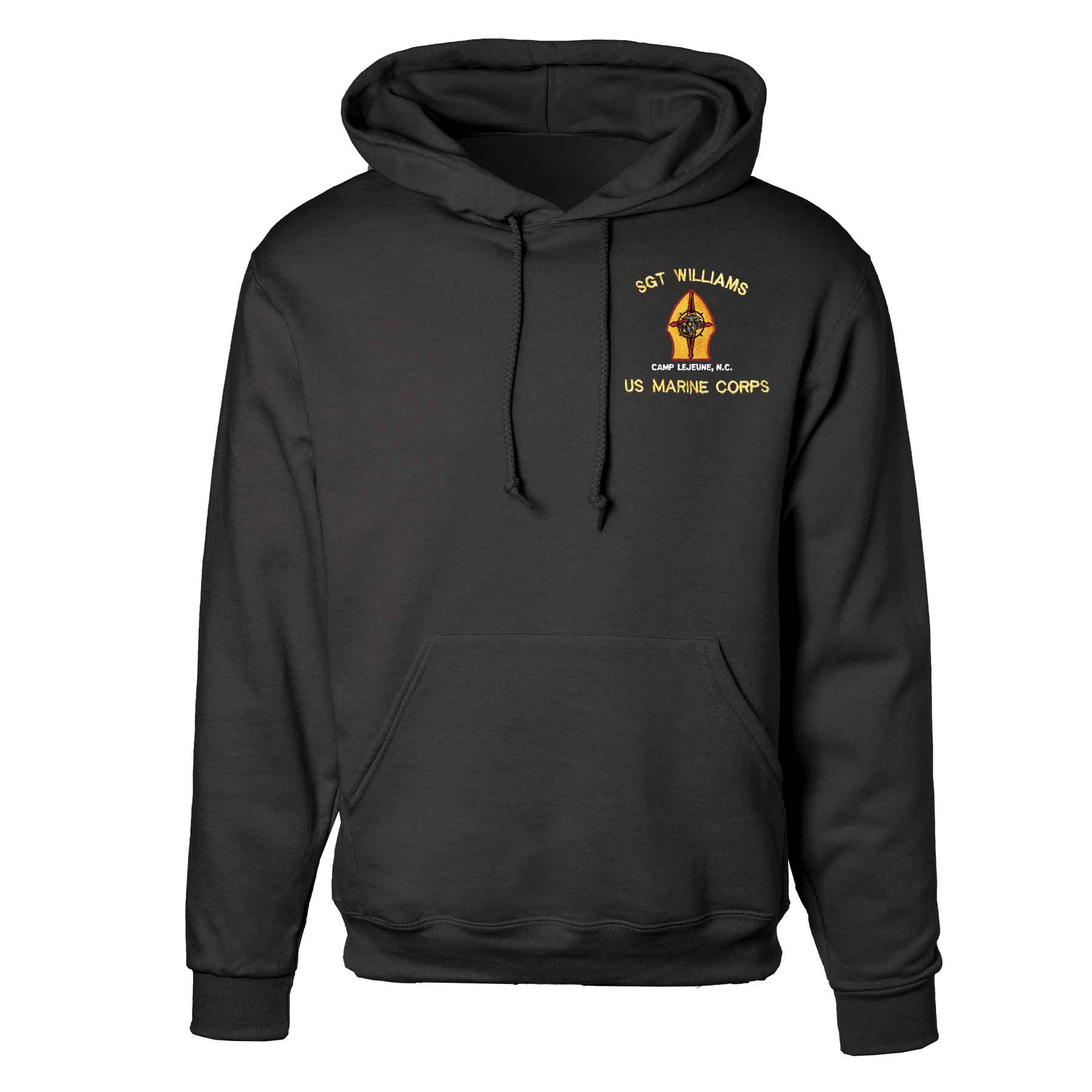 MCB Camp Lejeune Embroidered Hoodie