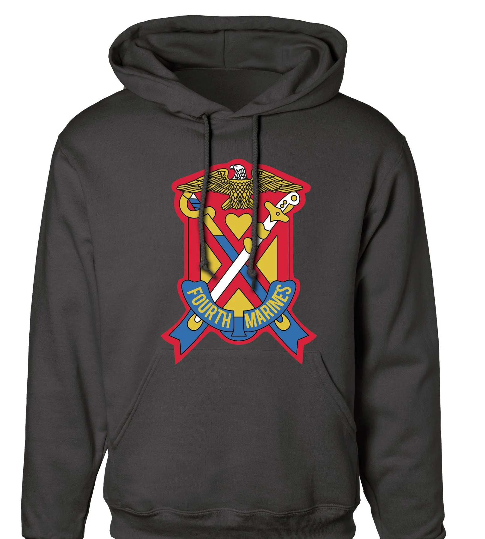 4th Marines Regimental Hoodie - Image 2