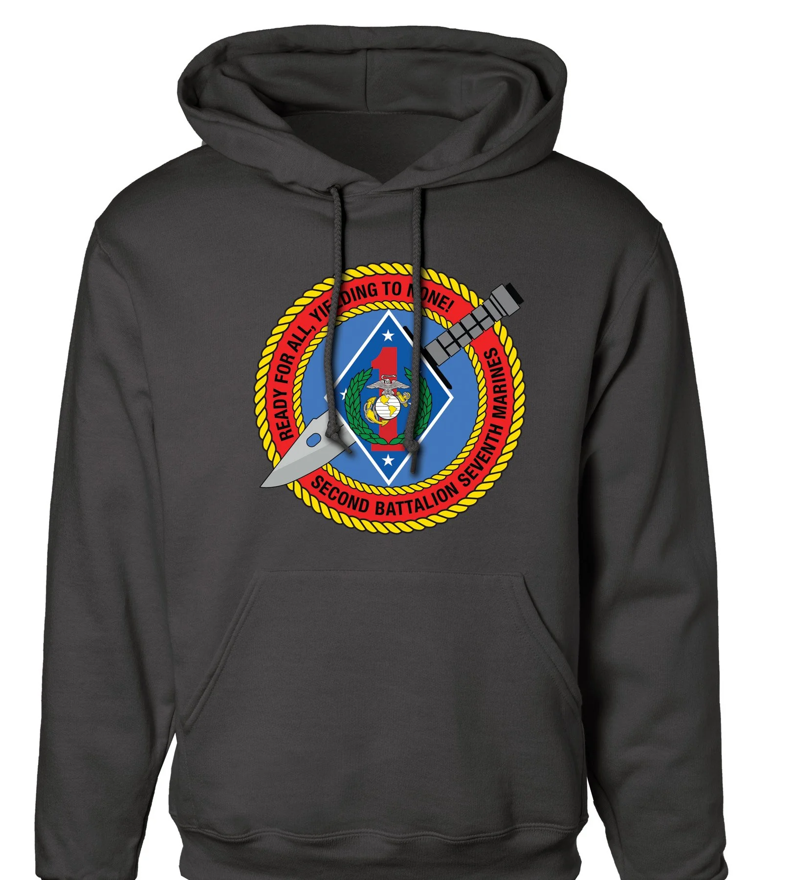 2nd Battalion 7th Marines Hoodie - Image 2
