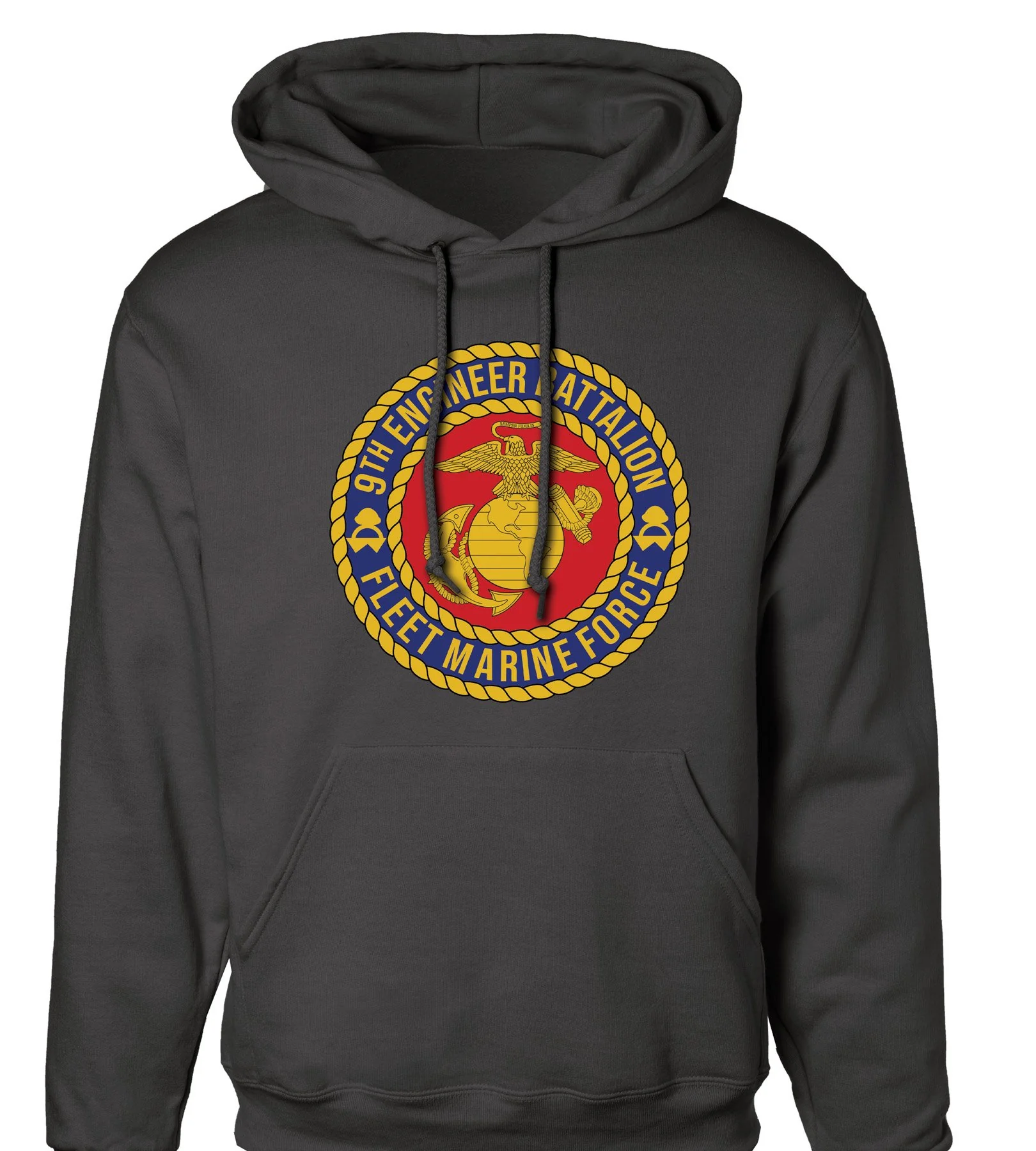 9th Marine Engineer Battalion Hoodie - Image 2