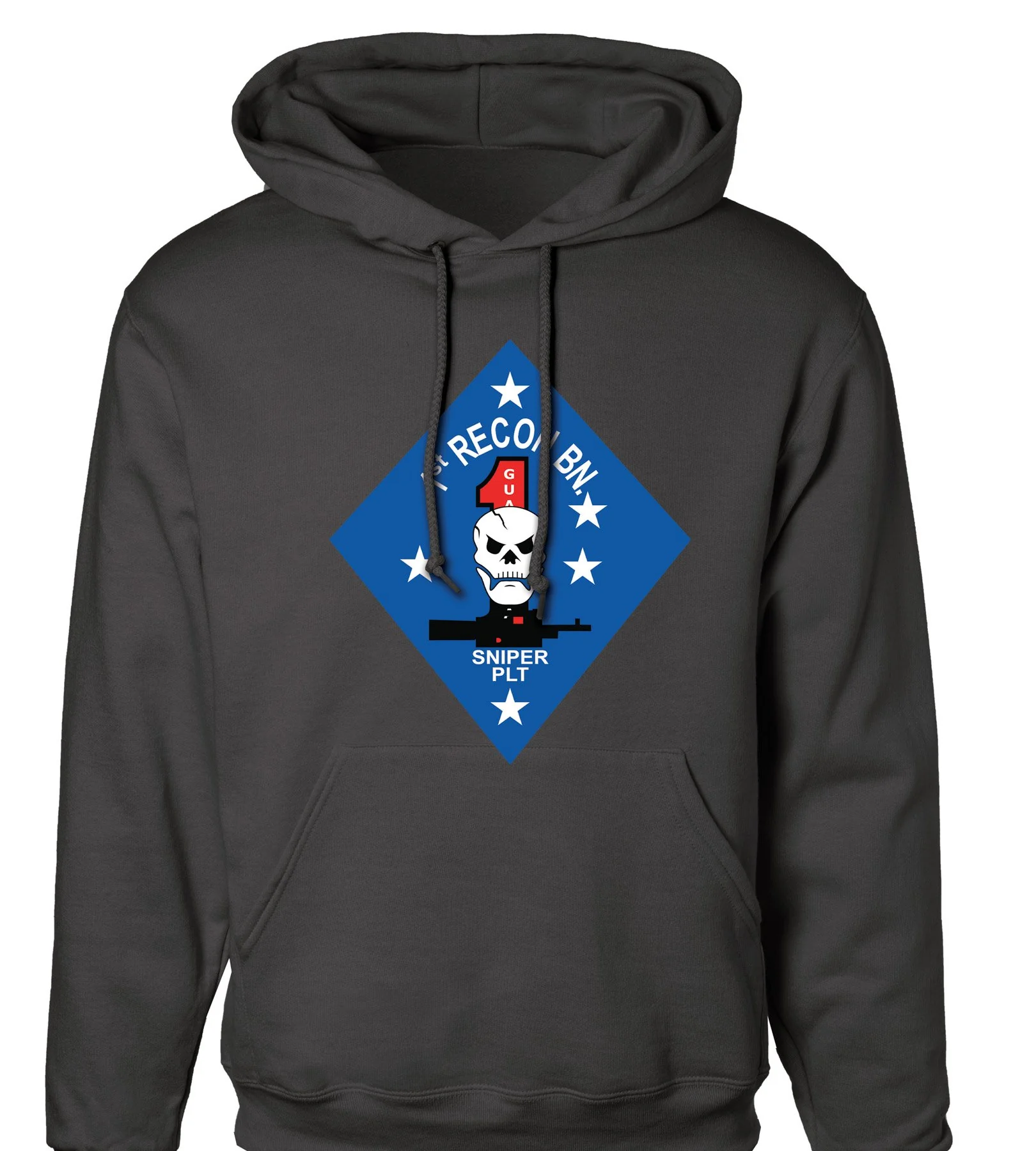 1st Recon Battalion Sniper Platoon Hoodie - Image 2
