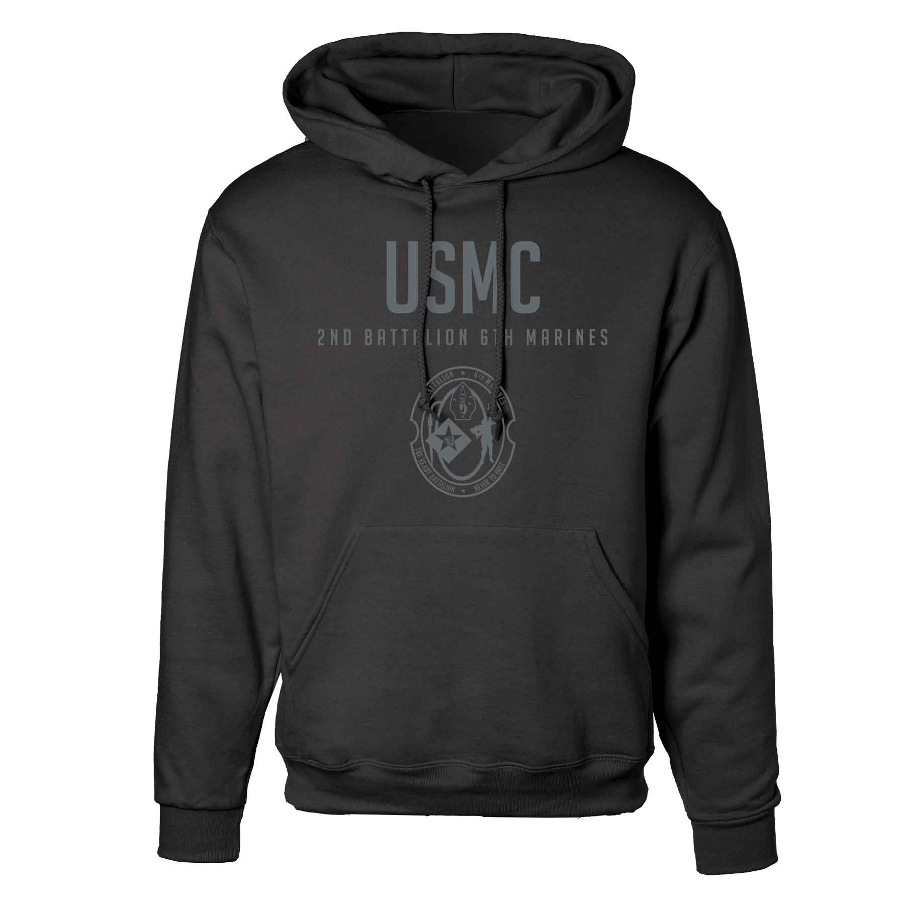 2nd Battalion 6th Marines Tonal Hoodie