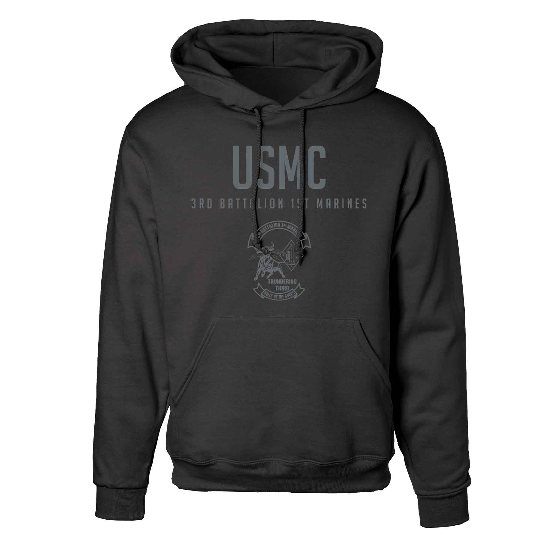 3rd Battalion 1st Marines Tonal Hoodie