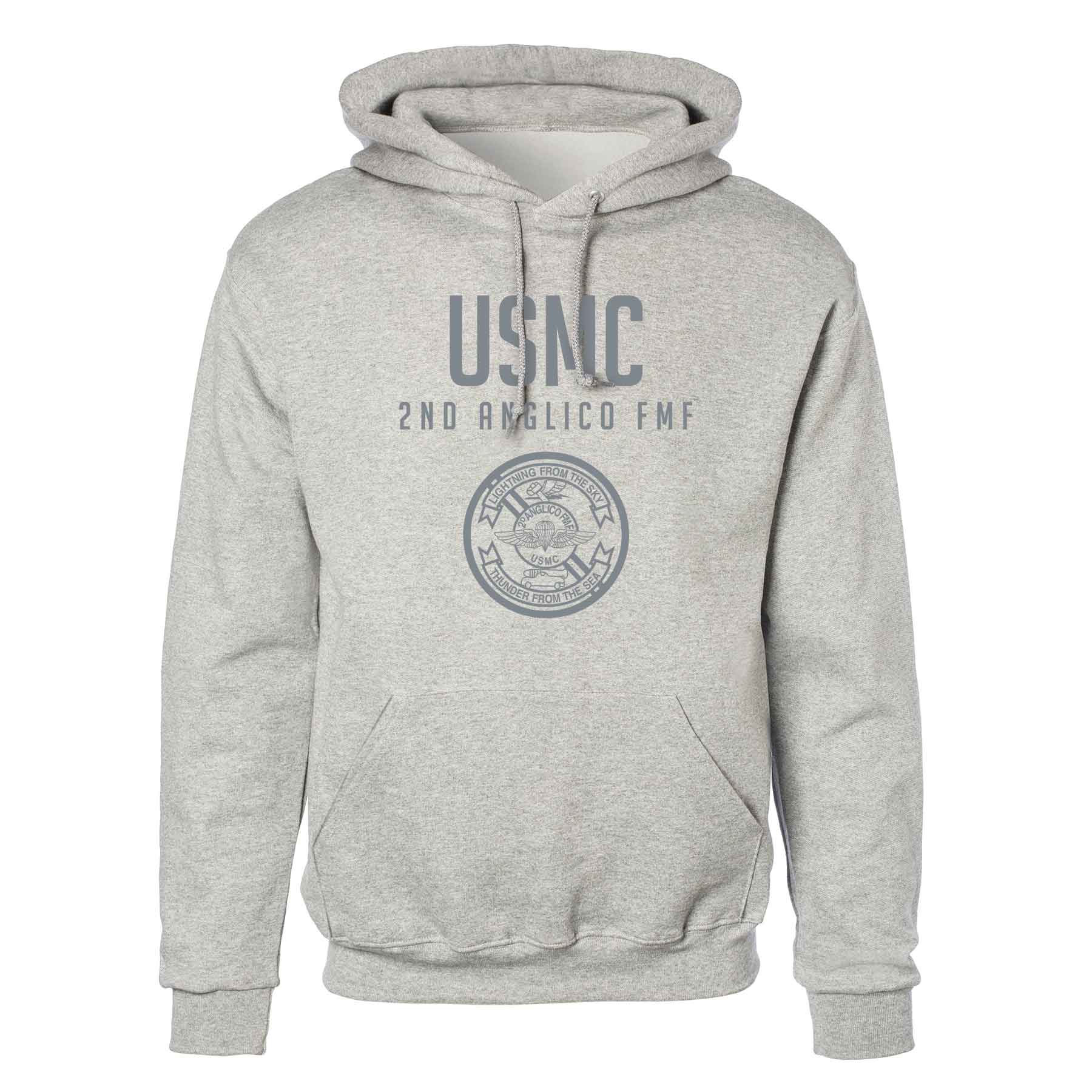 2D Anglico FMF Tonal Hoodie - Image 2