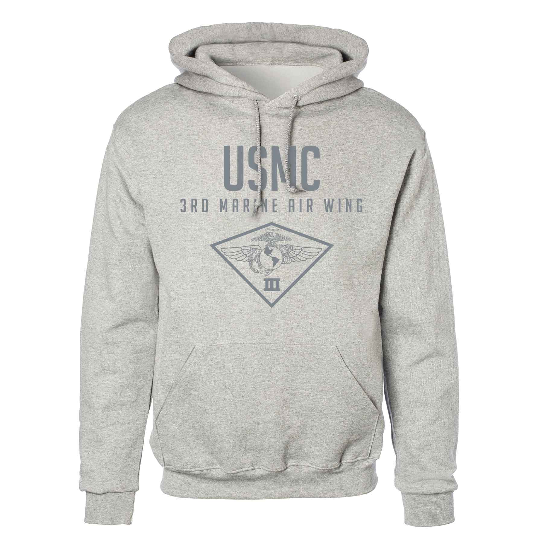 3rd Marine Air Wing Tonal Hoodie - Image 2
