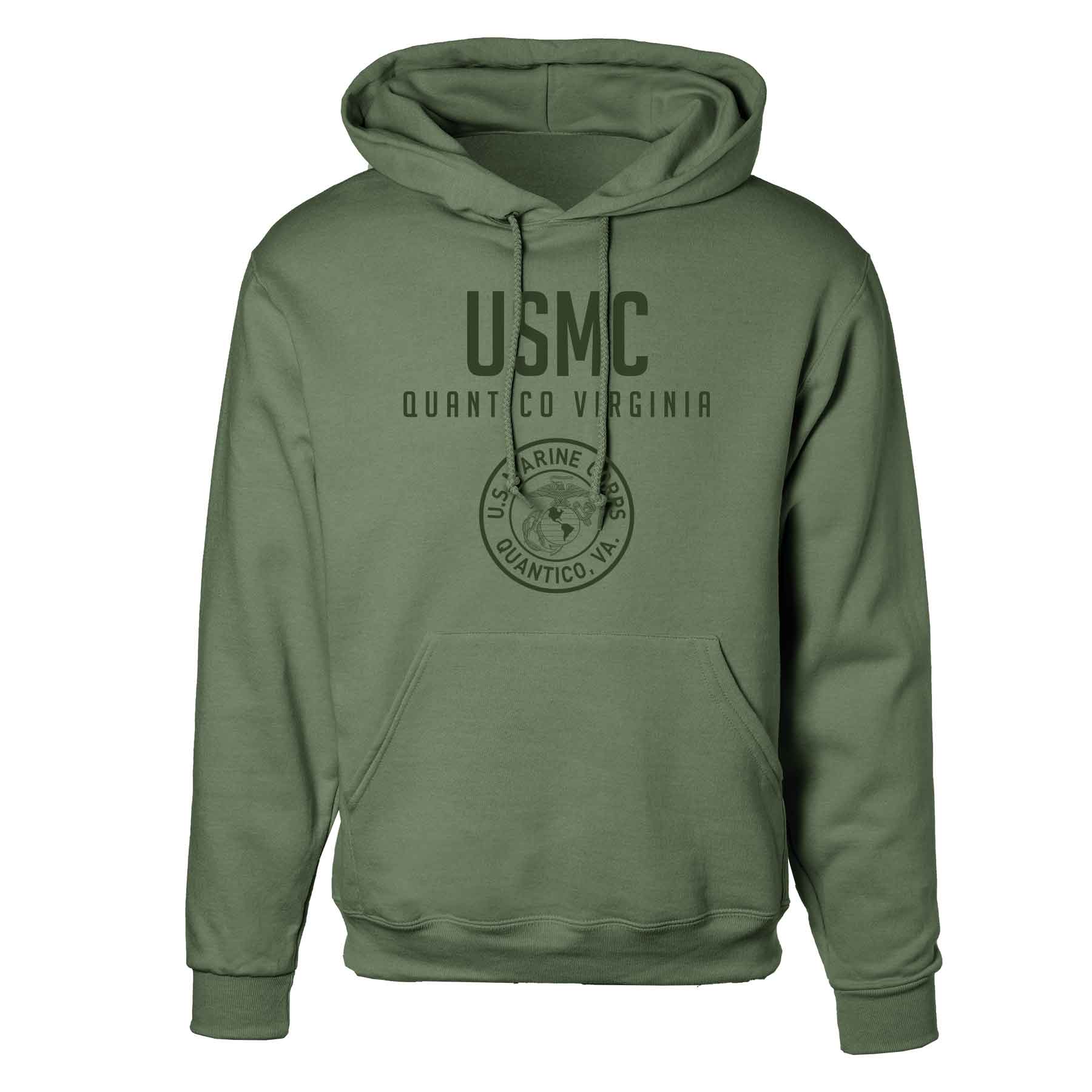 Quantico Virginia Tonal Hoodie - Image 4