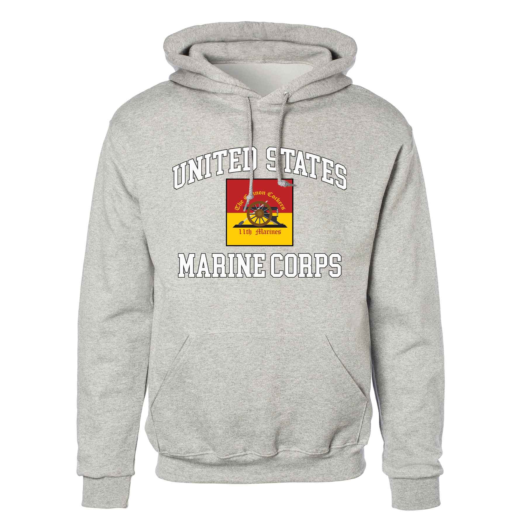11th Marines Regimental USMC Hoodie - Image 2