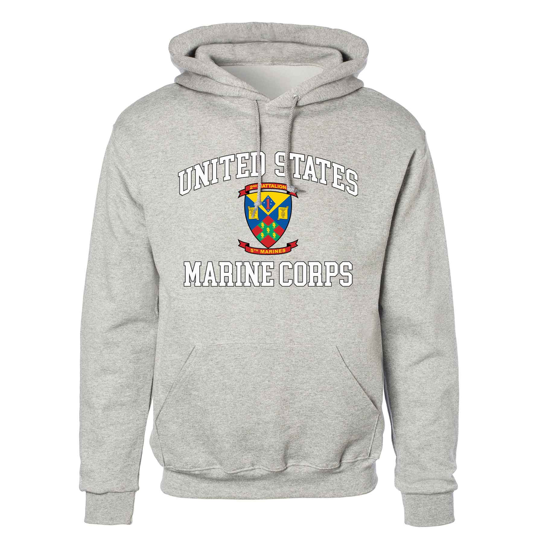 2nd Battalion 5th Marines USMC Hoodie - Image 2
