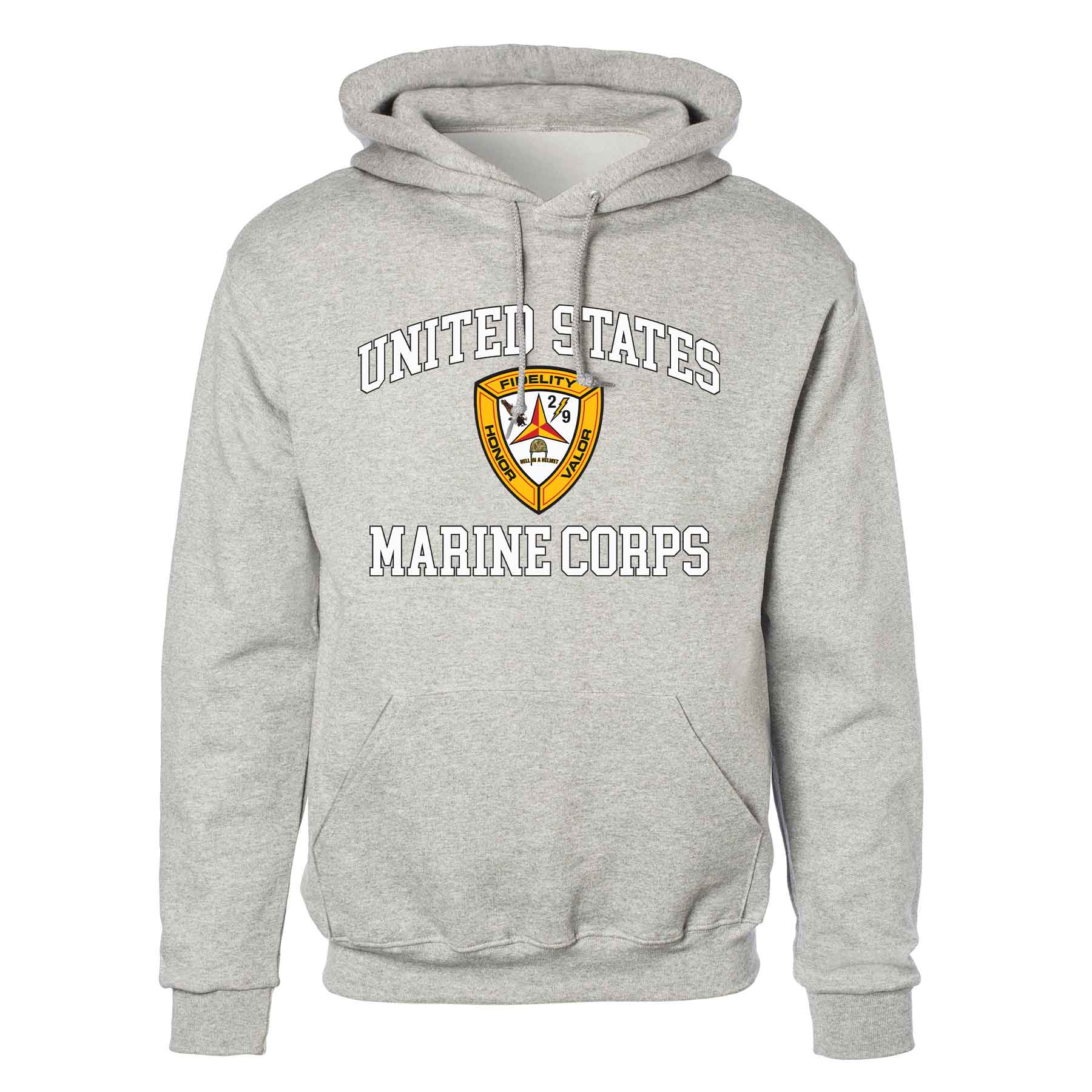 2nd Battalion 9th Marines USMC Hoodie - Image 2