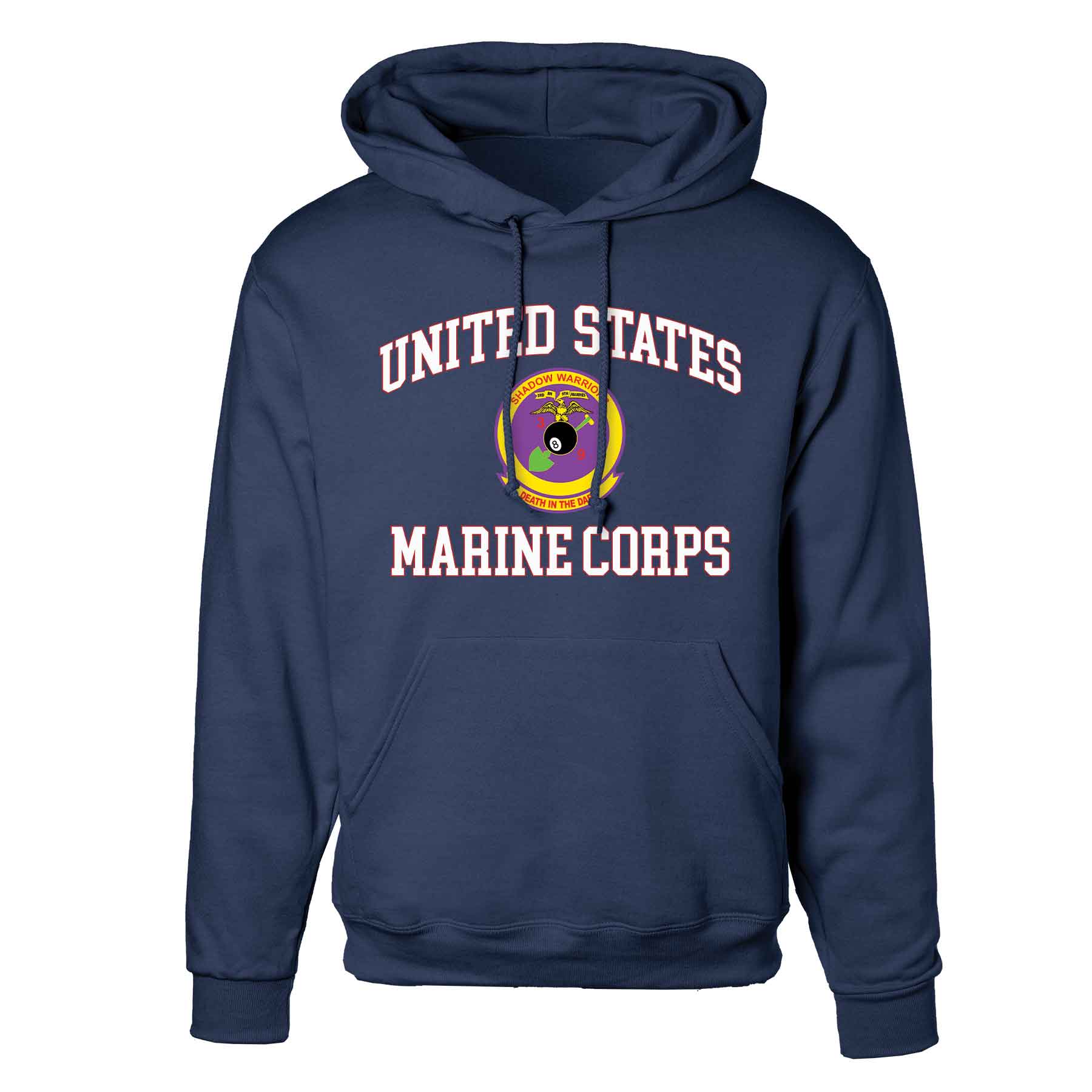 3rd Battalion 9th Marines USMC Hoodie - Image 3