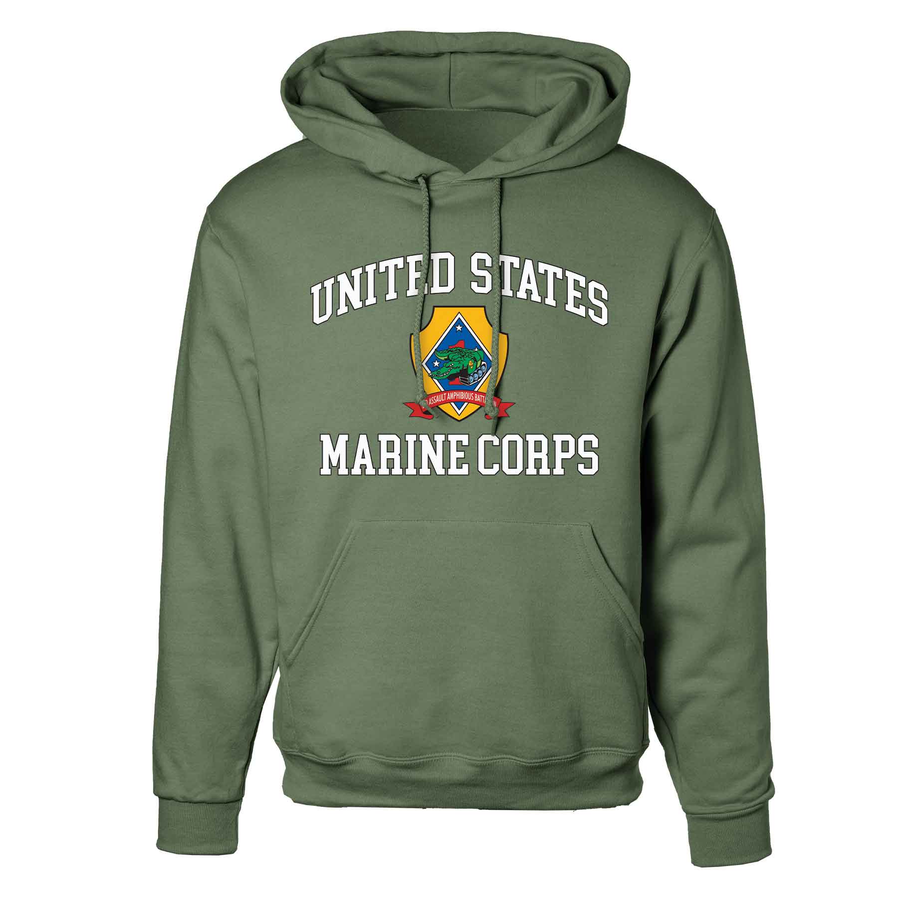3rd Amphibious Assault Bn USMC Hoodie - Image 4