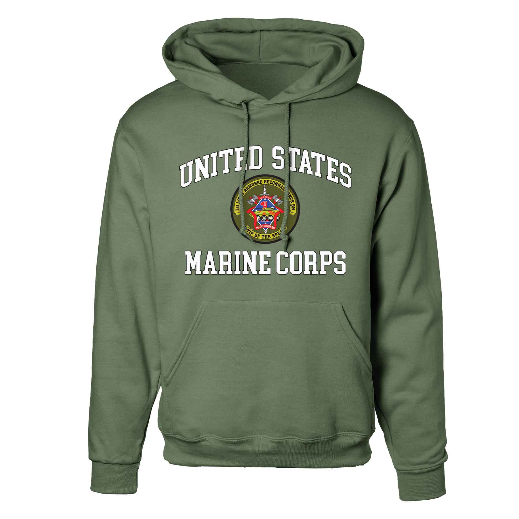 1st LAR Battalion USMC Hoodie - Image 4