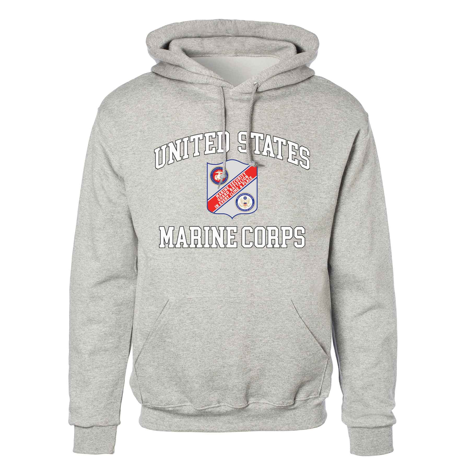 Marine Security Guard USMC Hoodie - Image 2