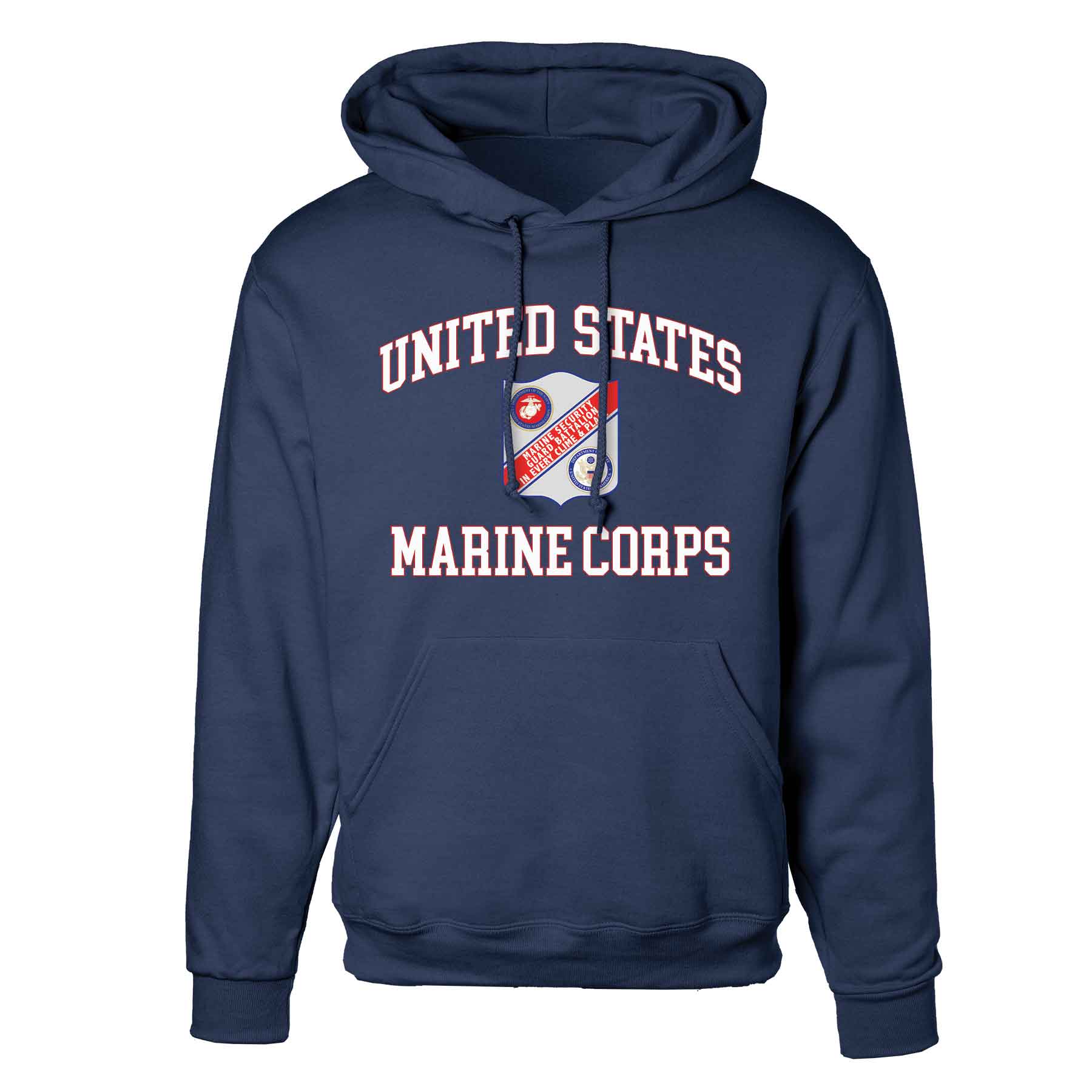 Marine Security Guard USMC Hoodie - Image 3