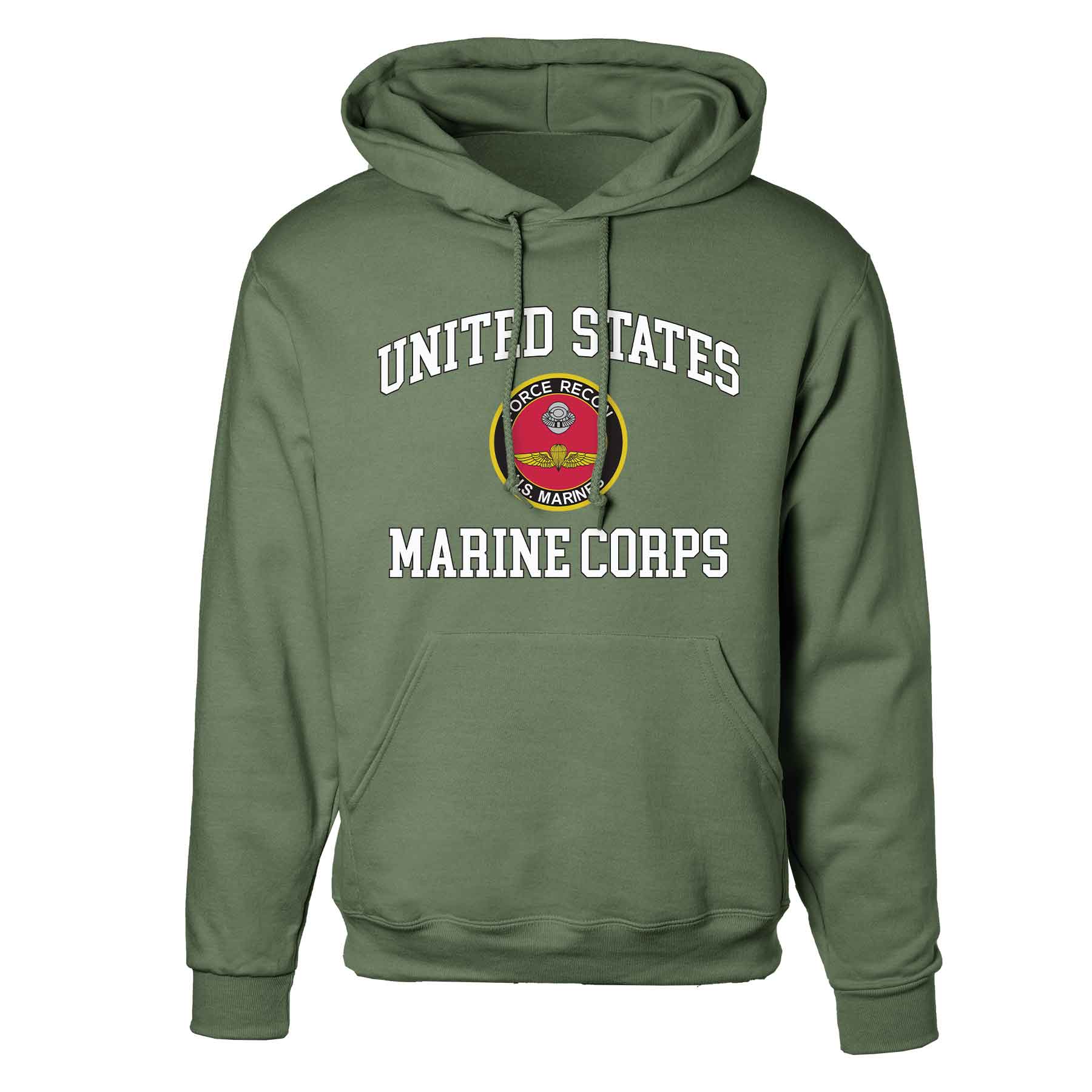 Force Recon US Marines USMC Hoodie - Image 4