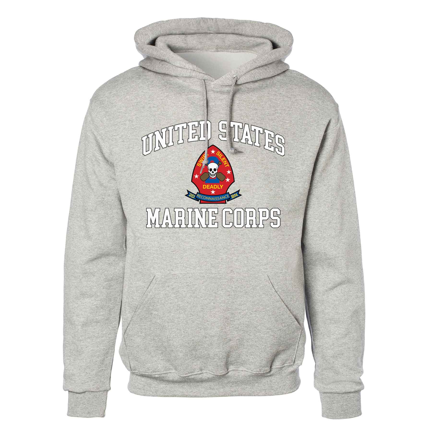 2nd Reconnaissance Battalion USMC Hoodie - Image 2
