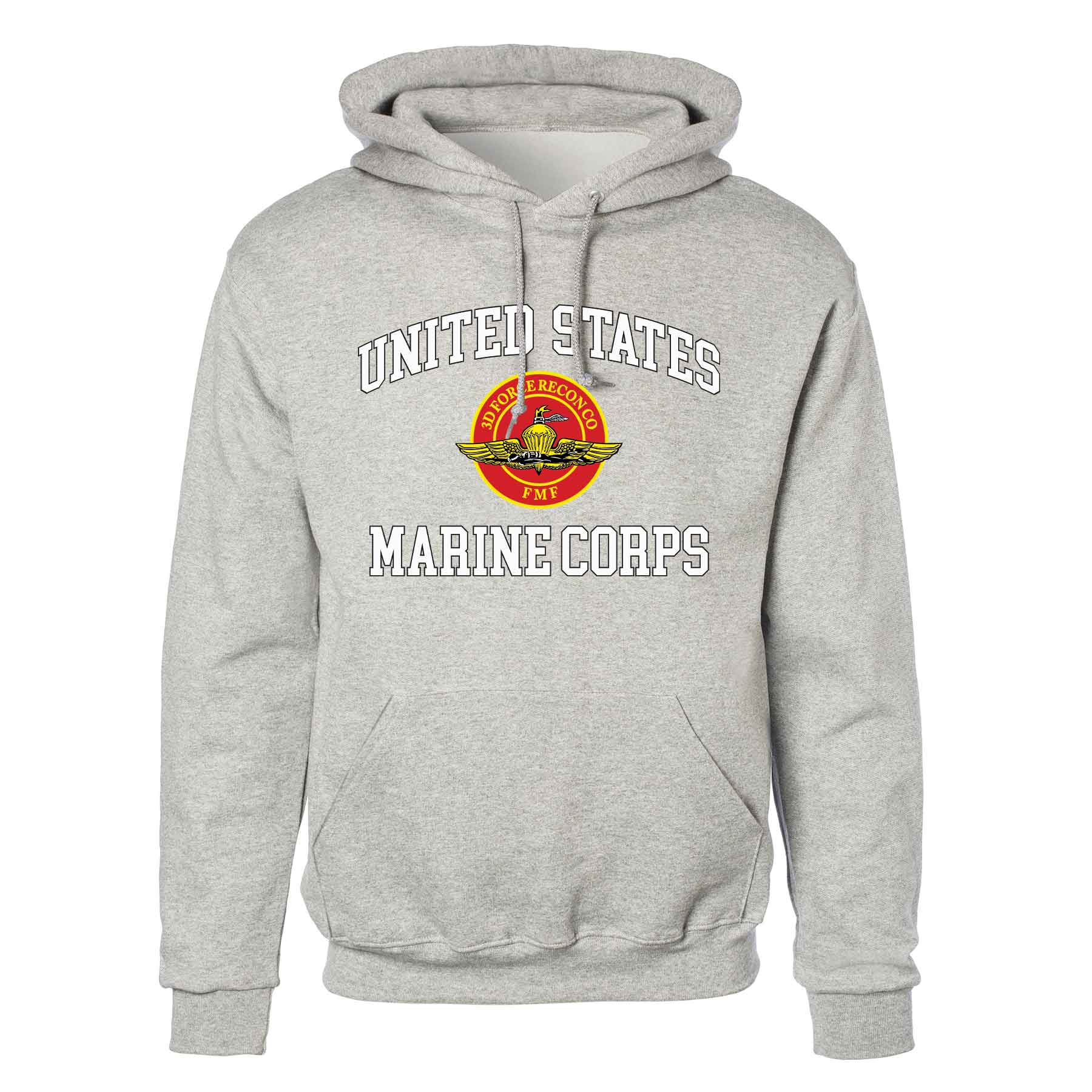 3rd Force Recon FMF USMC Hoodie - Image 2