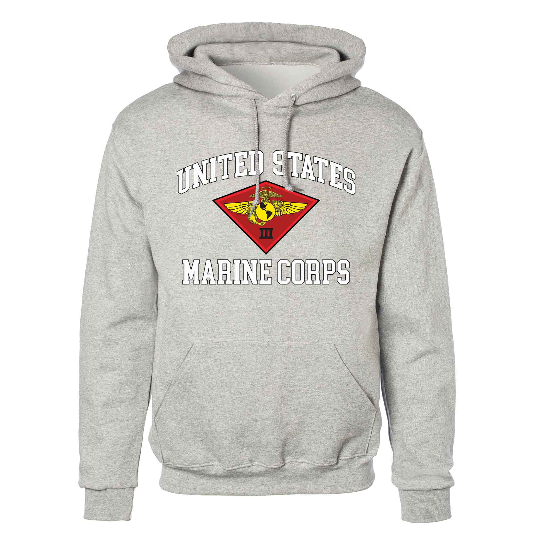 3rd Marine Air Wing USMC Hoodie - Image 2