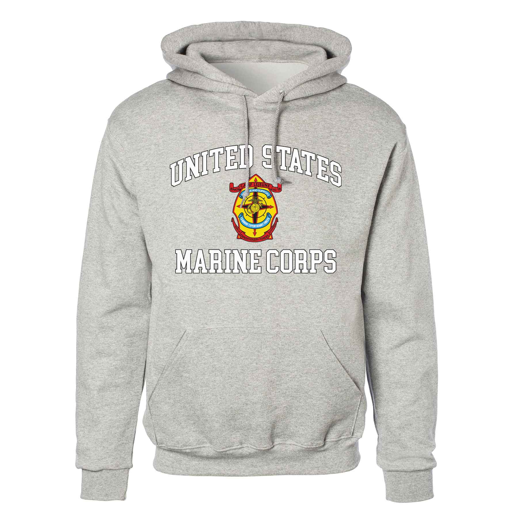 MCB Camp Lejeune USMC Hoodie - Image 2
