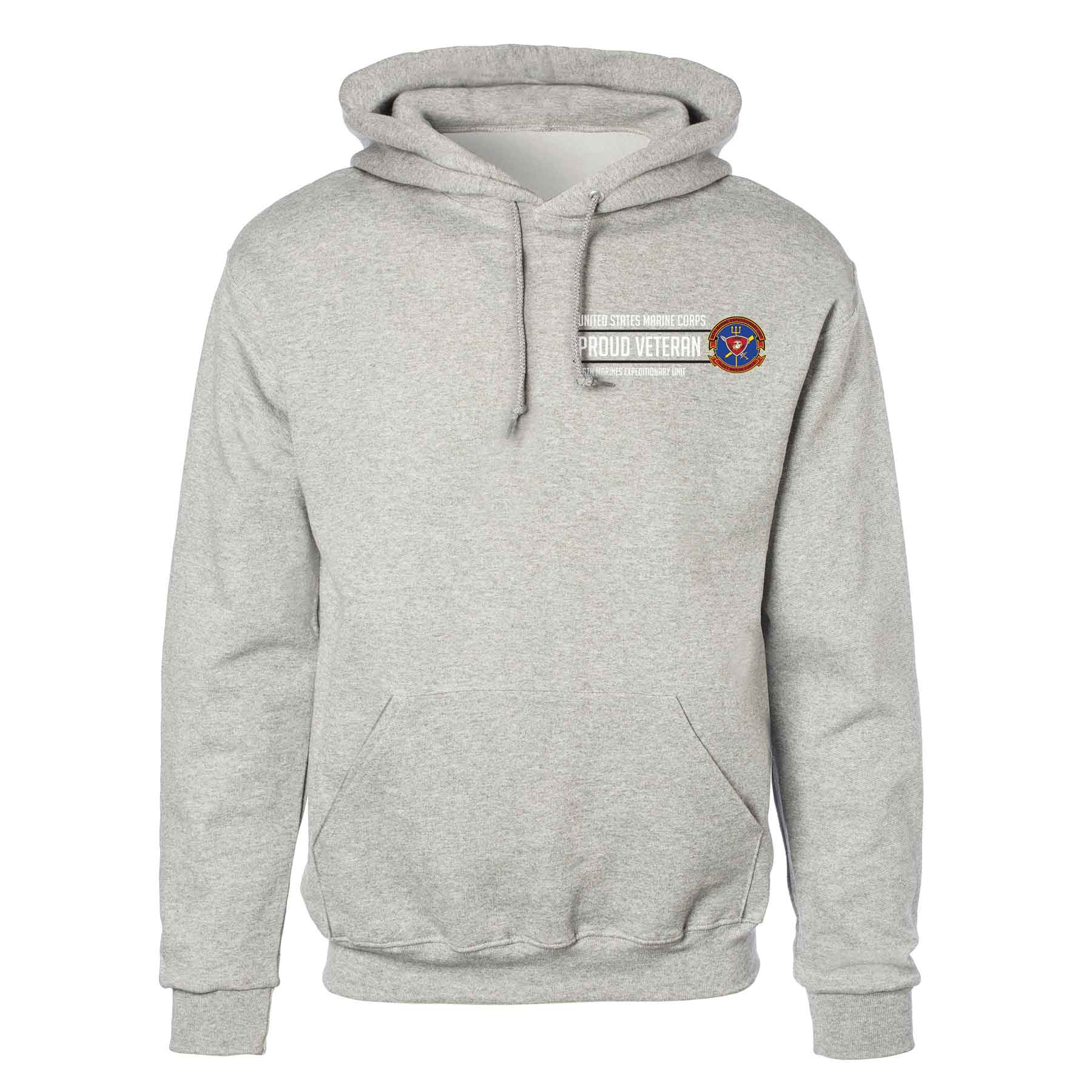 26th Marines Expeditionary Proud Veteran Hoodie - Image 2