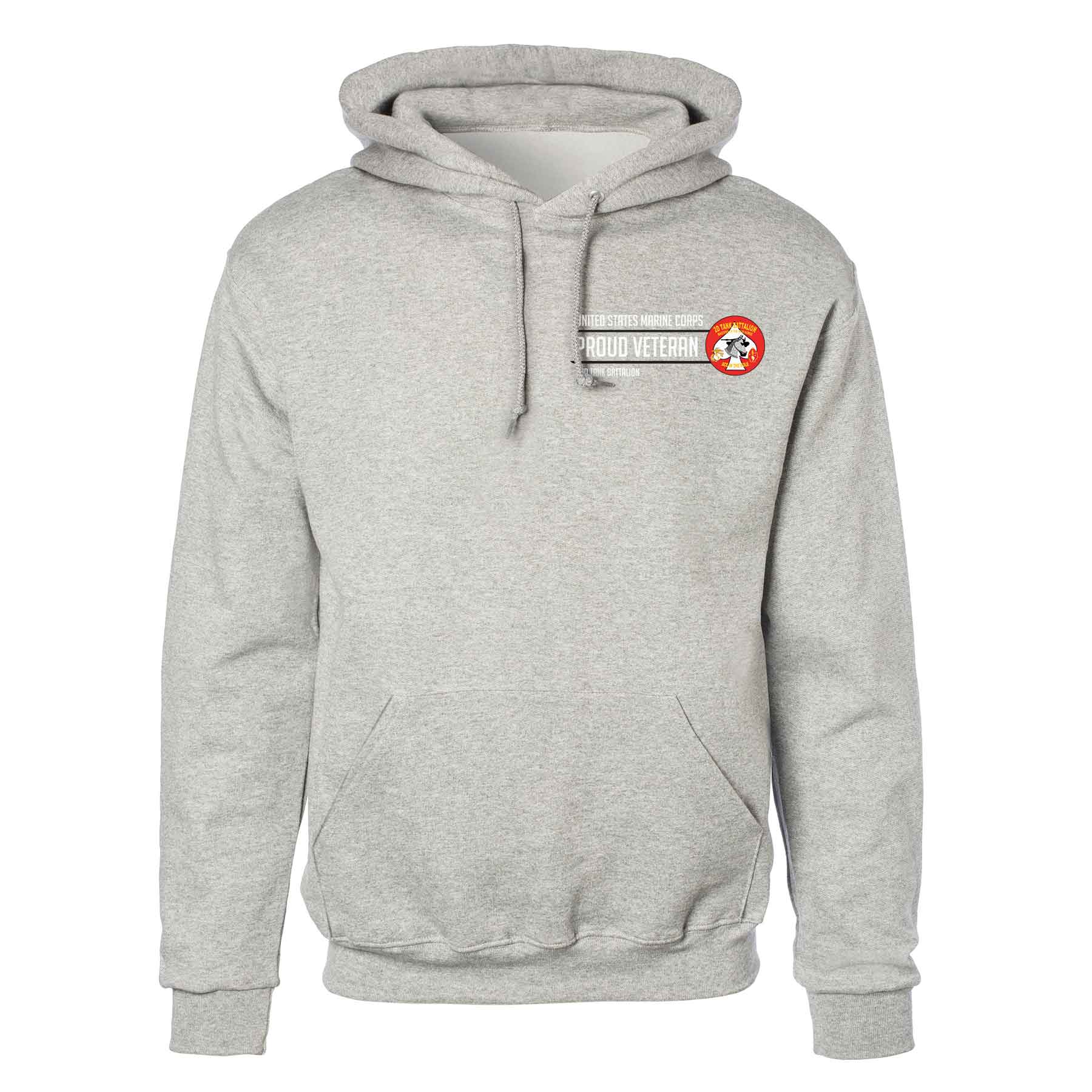 2nd Tank Battalion Proud Veteran Hoodie - Image 2