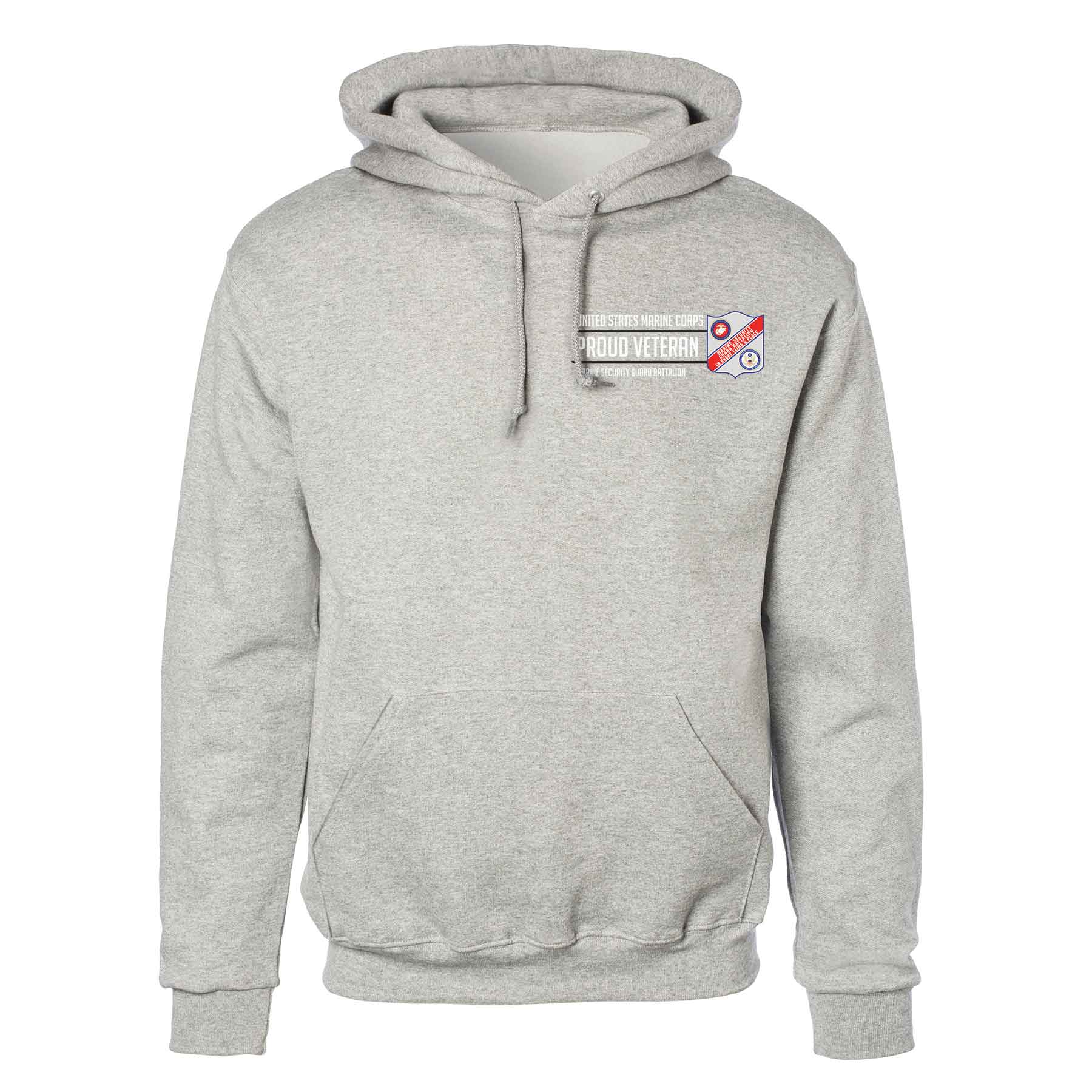 Marine Security Guard Proud Veteran Hoodie - Image 2