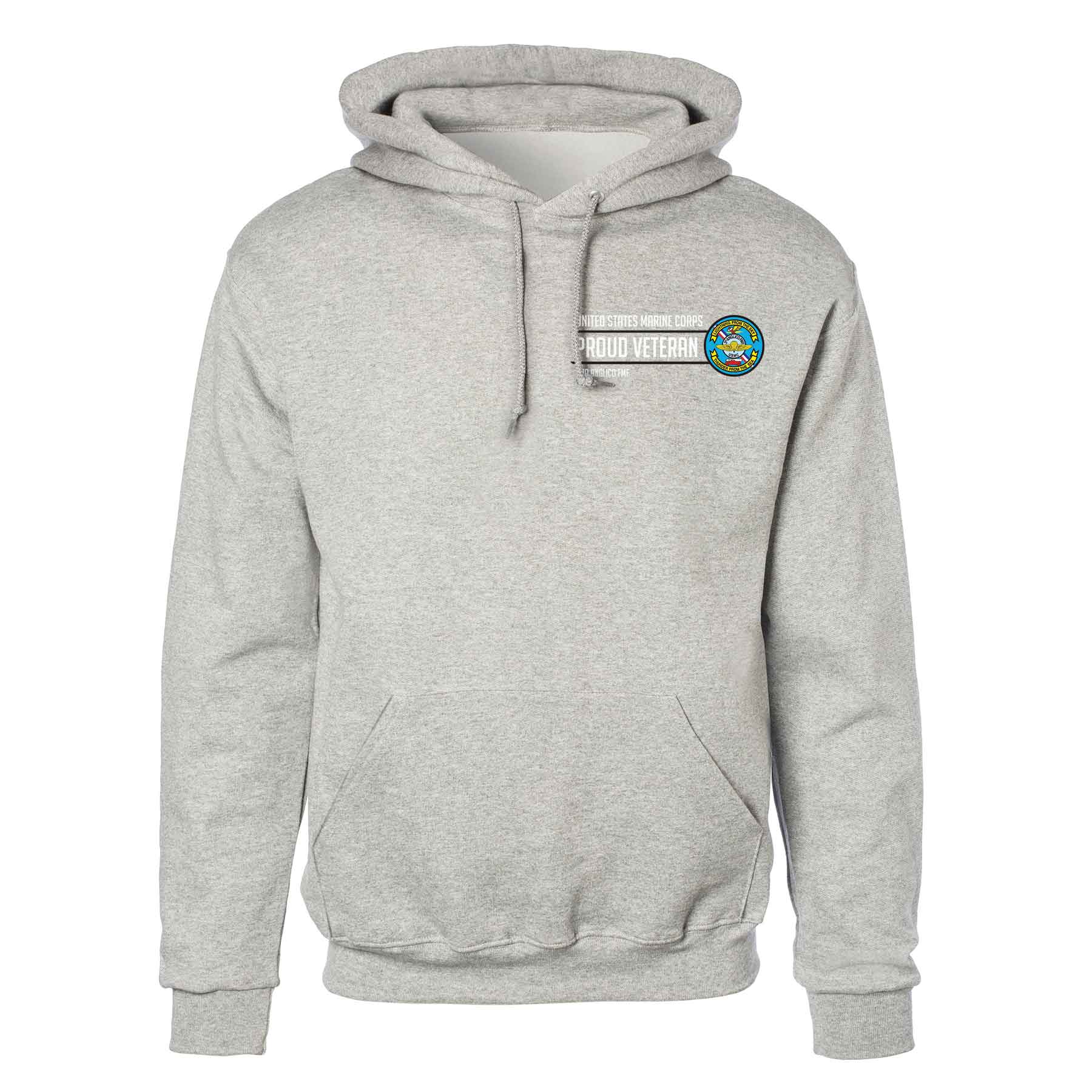 2D Anglico FMF Proud Veteran Hoodie - Image 2