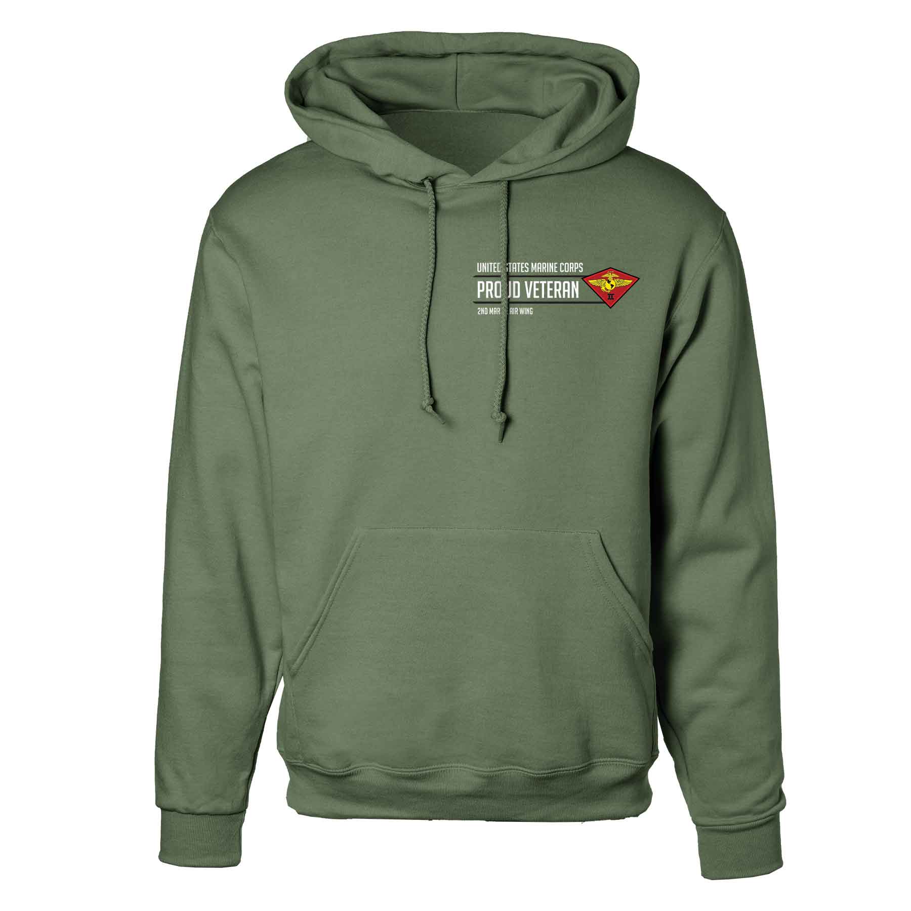2nd Marine Air Wing Proud Veteran Hoodie - Image 4
