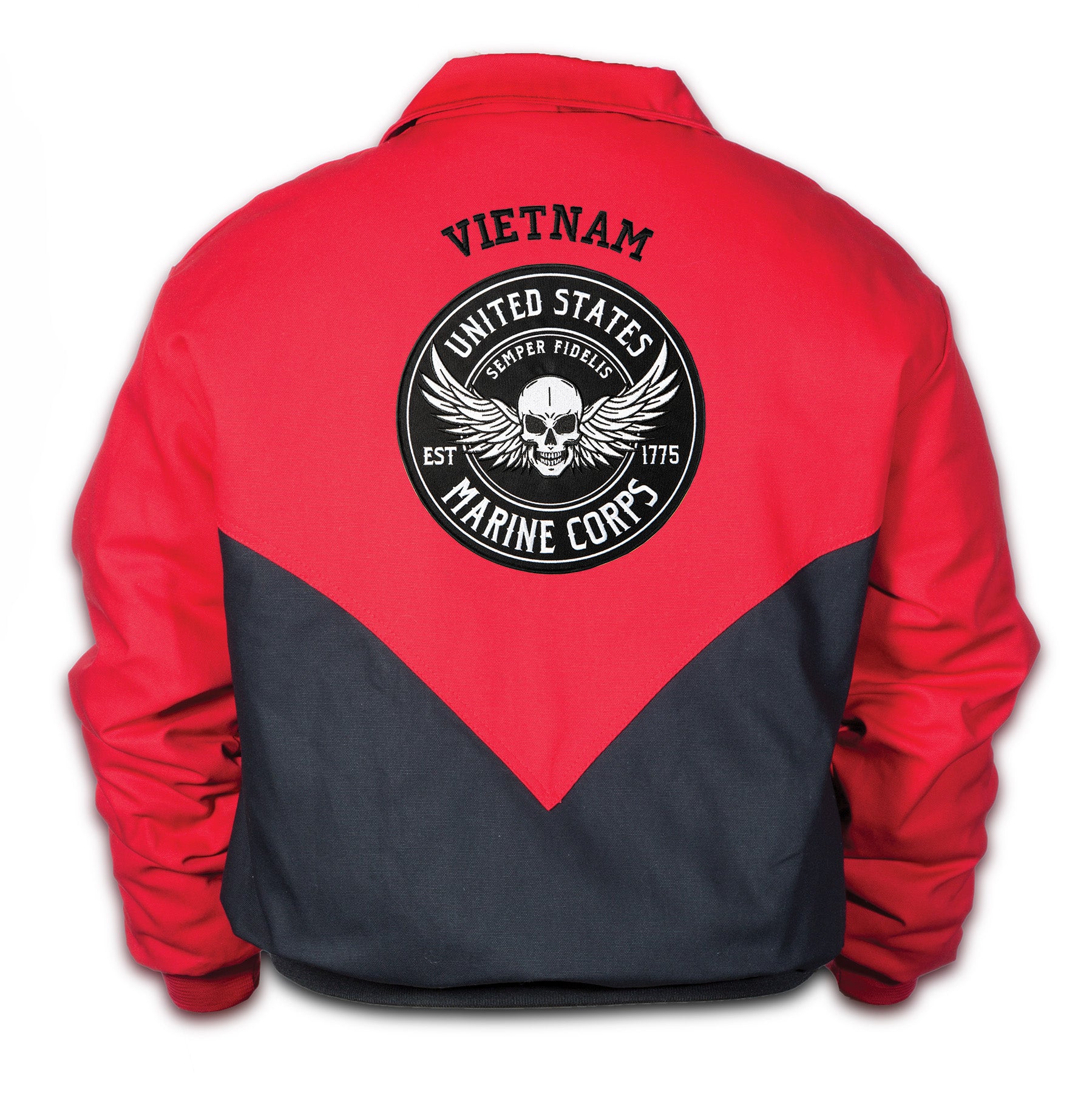 Deep V Canvas Jacket - Image 4