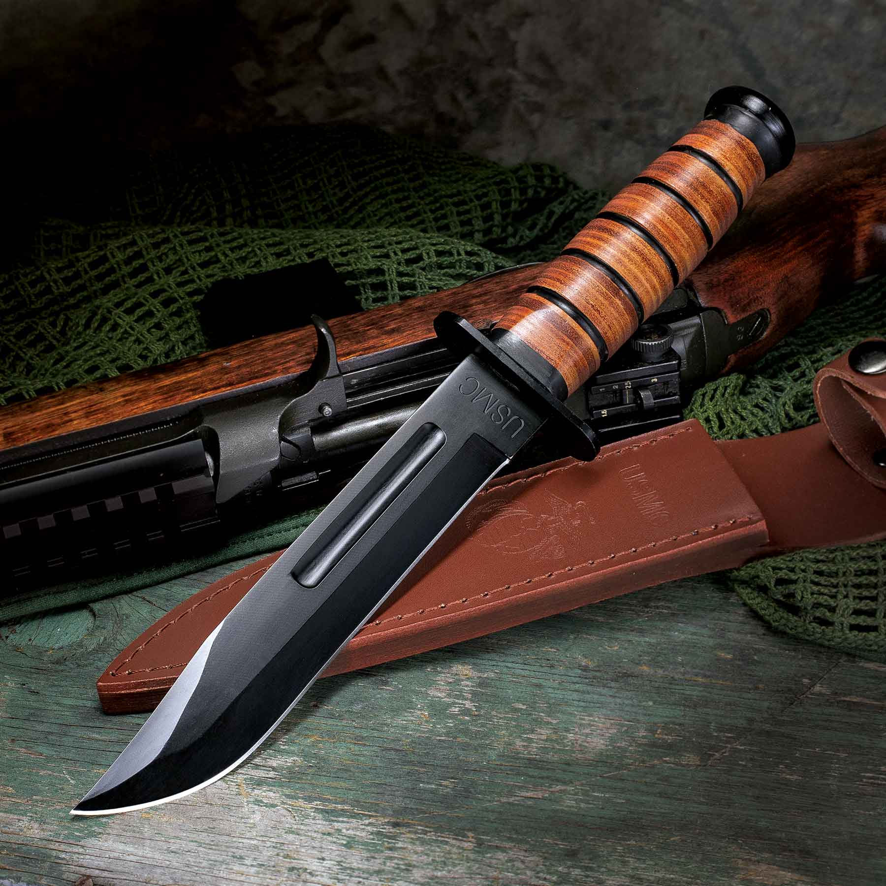 USMC Straight Edge Knife