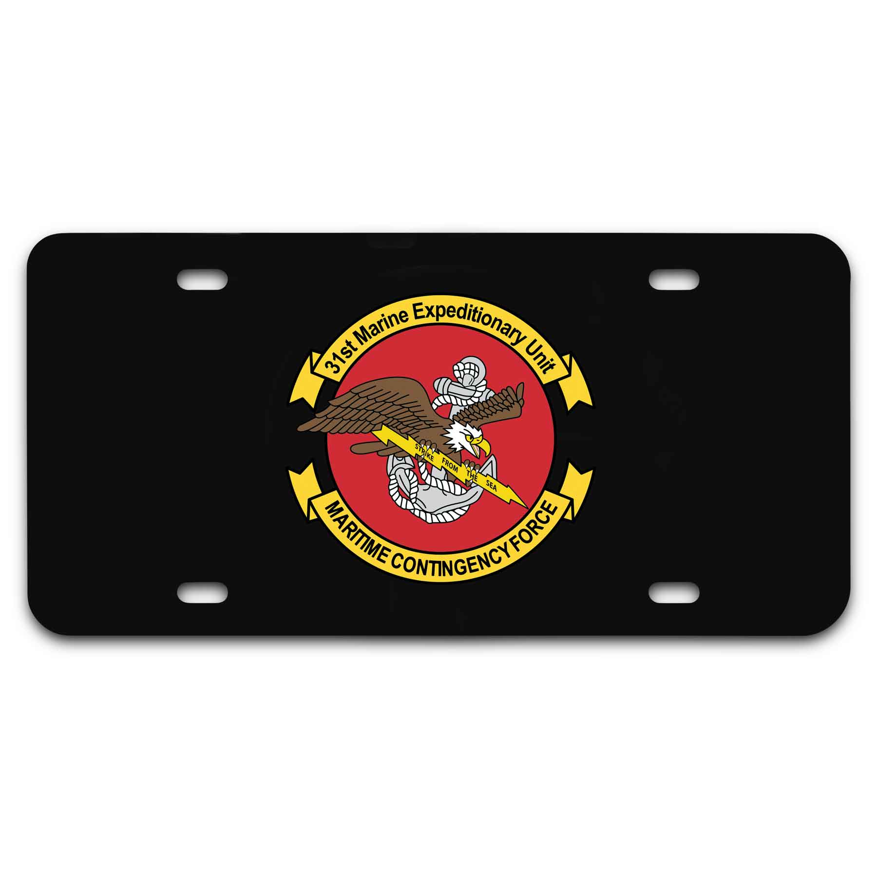 31st MEU Maritime Contingency Force License Plate