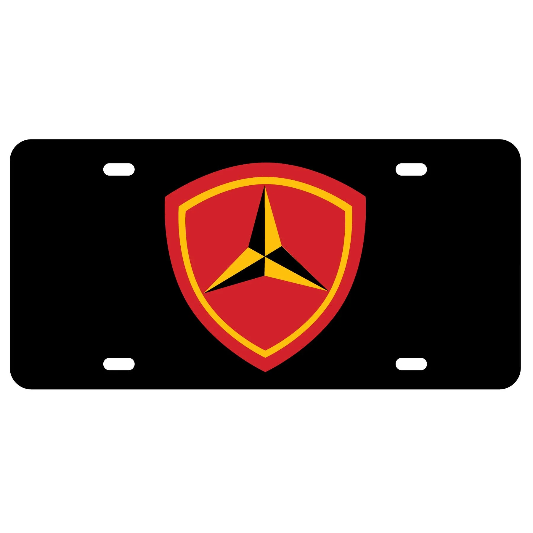 3rd Marine Division License Plate