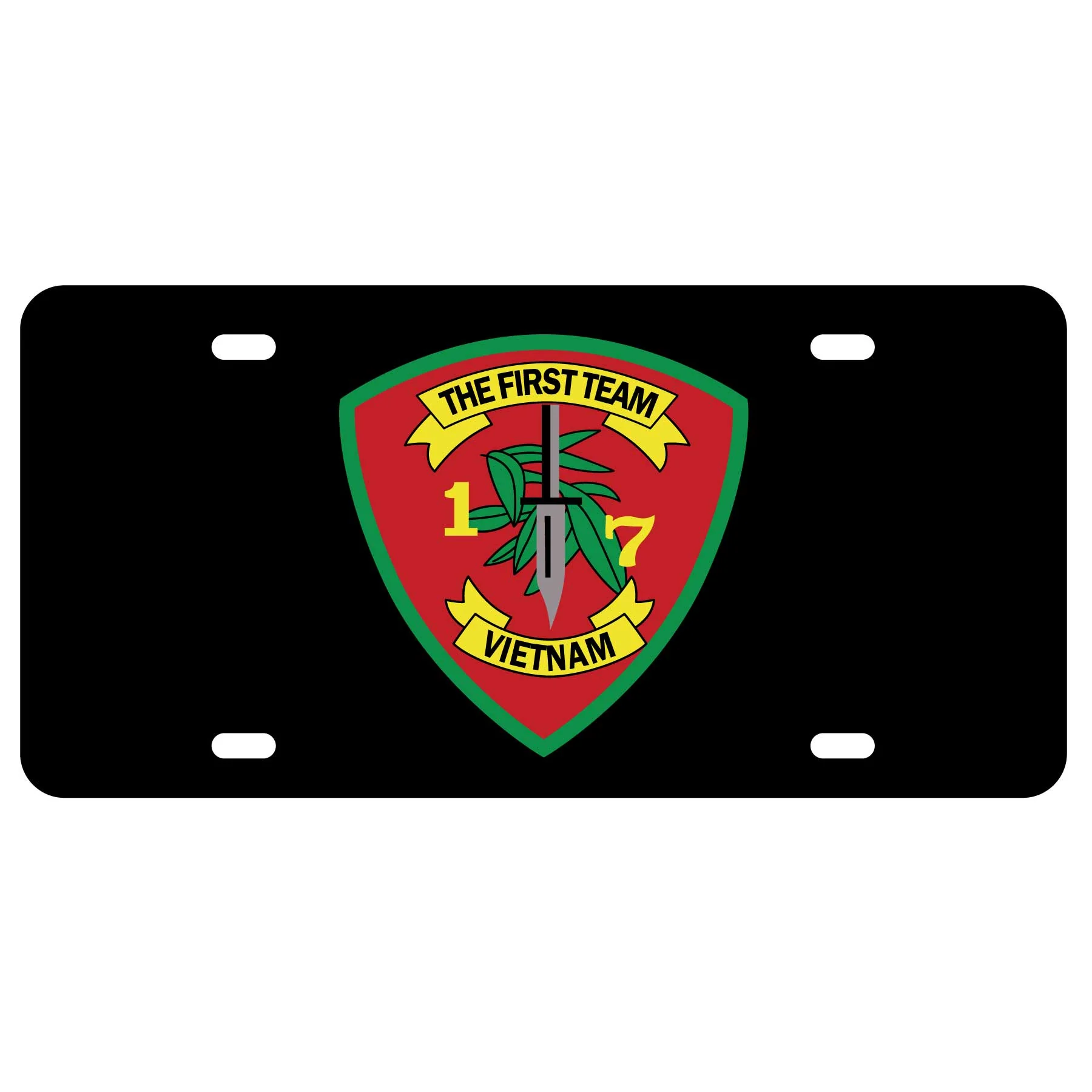 1/7 Vietnam First Team License Plate