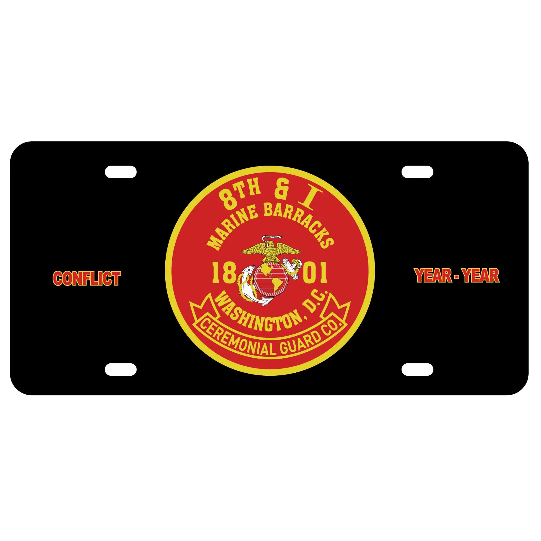 8th and I Ceremonial Guard License Plate - Image 2