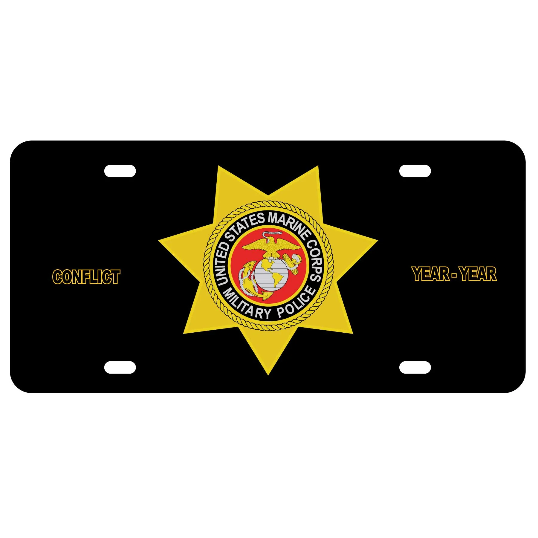 Military Police License Plate - Image 2