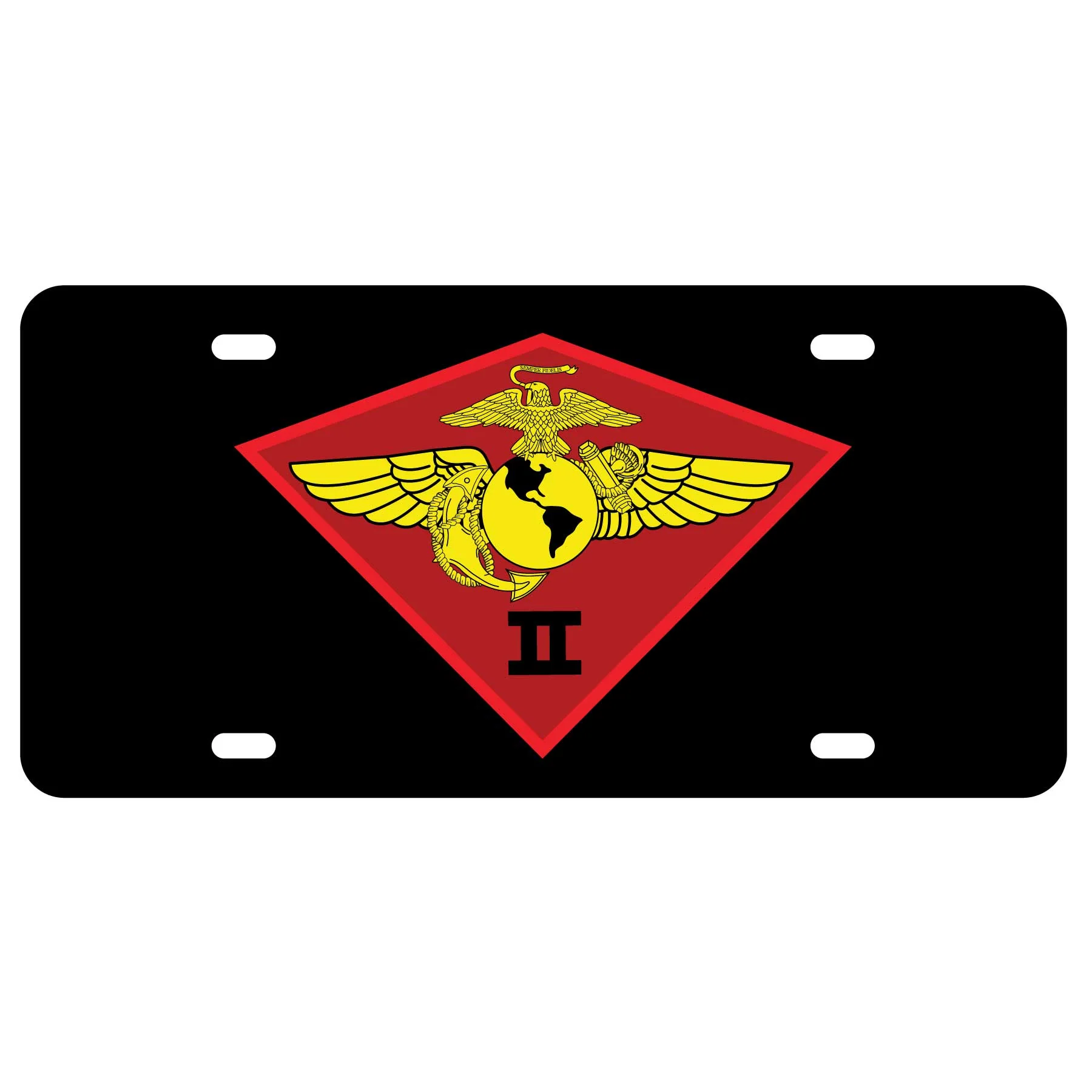 2nd Marine Air Wing License Plate