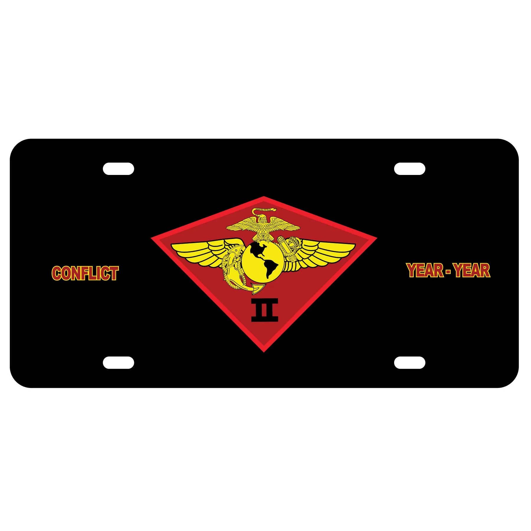 2nd Marine Air Wing License Plate - Image 2