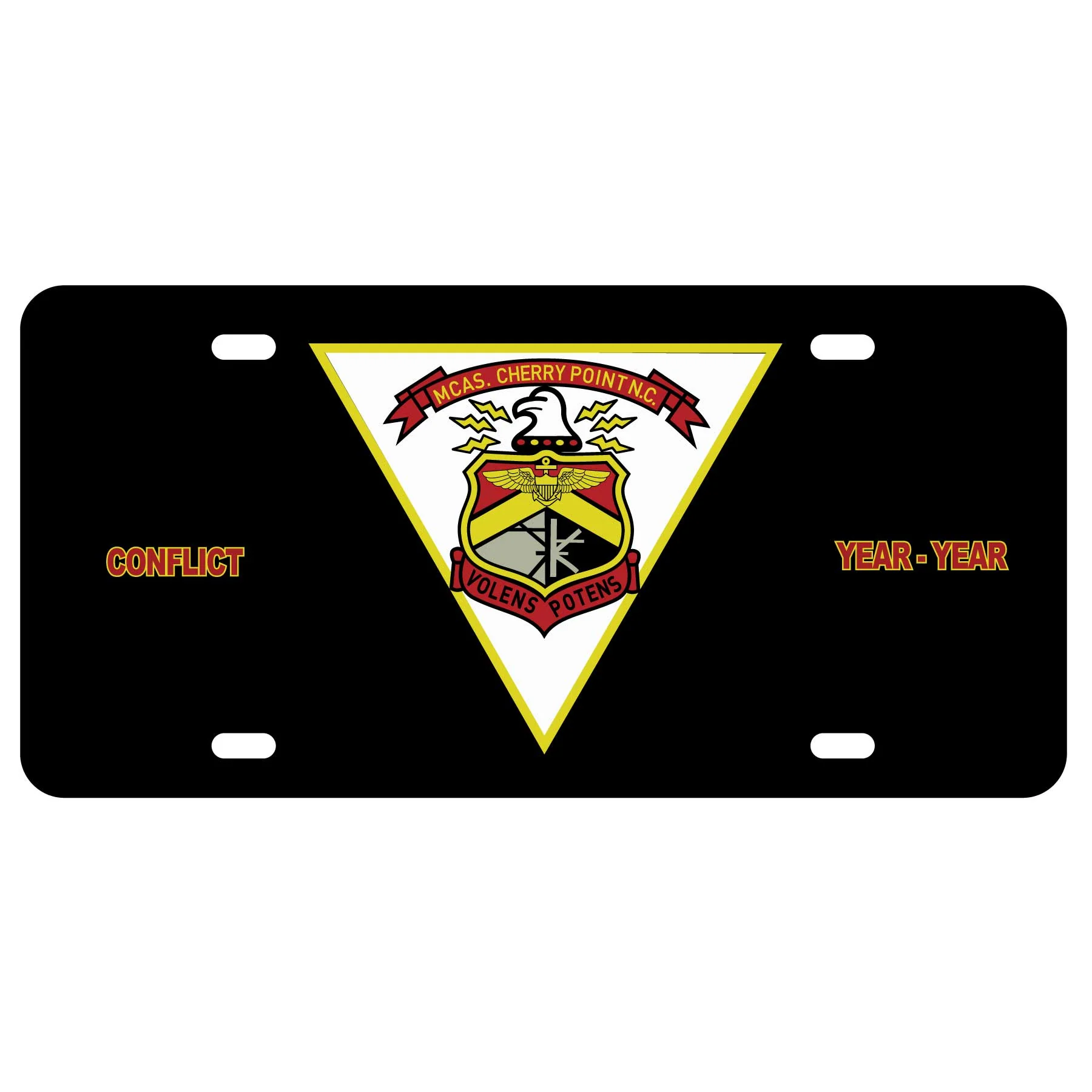MCAS Cherry Point License Plate - Image 2