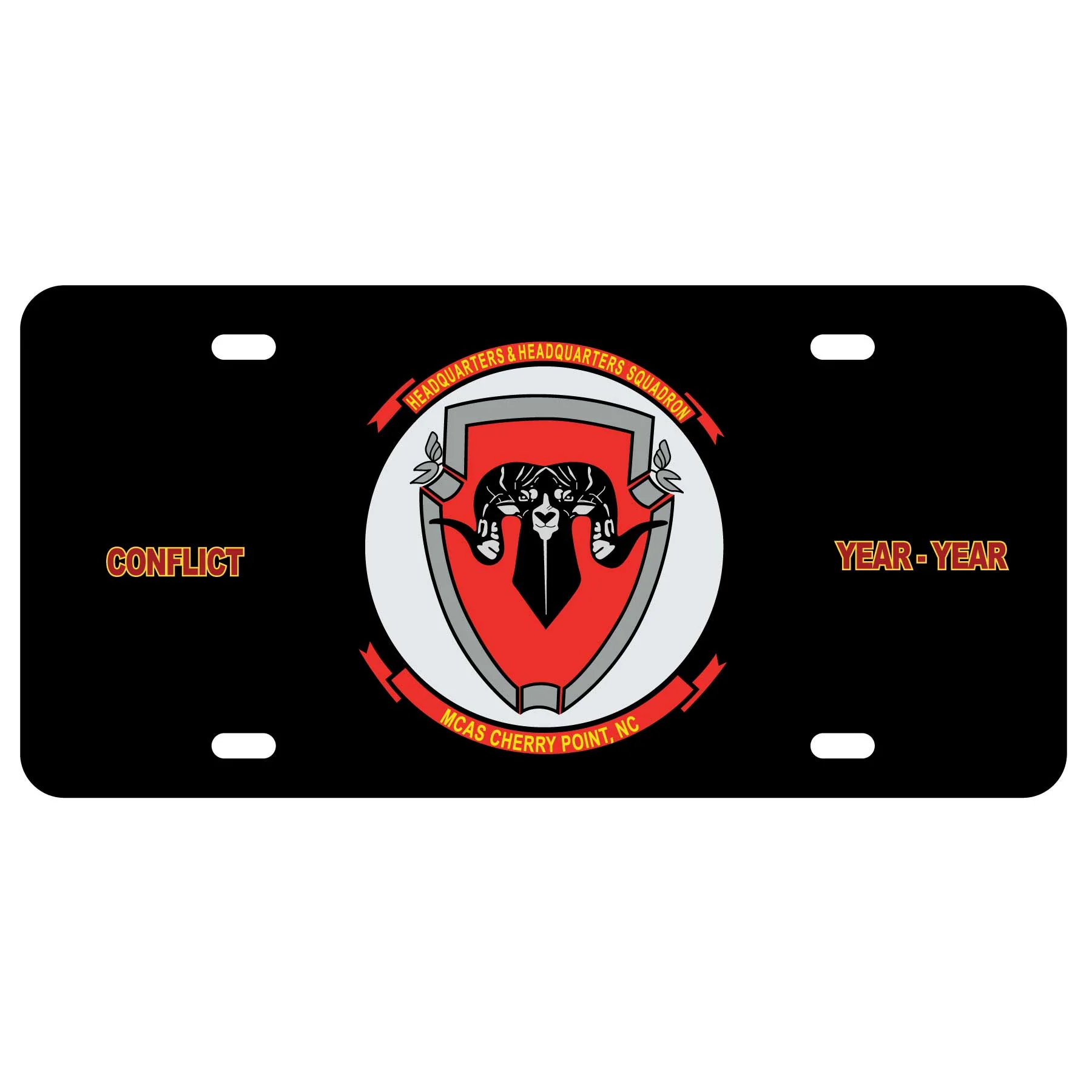 MCAS Cherry Point NC License Plate - Image 2